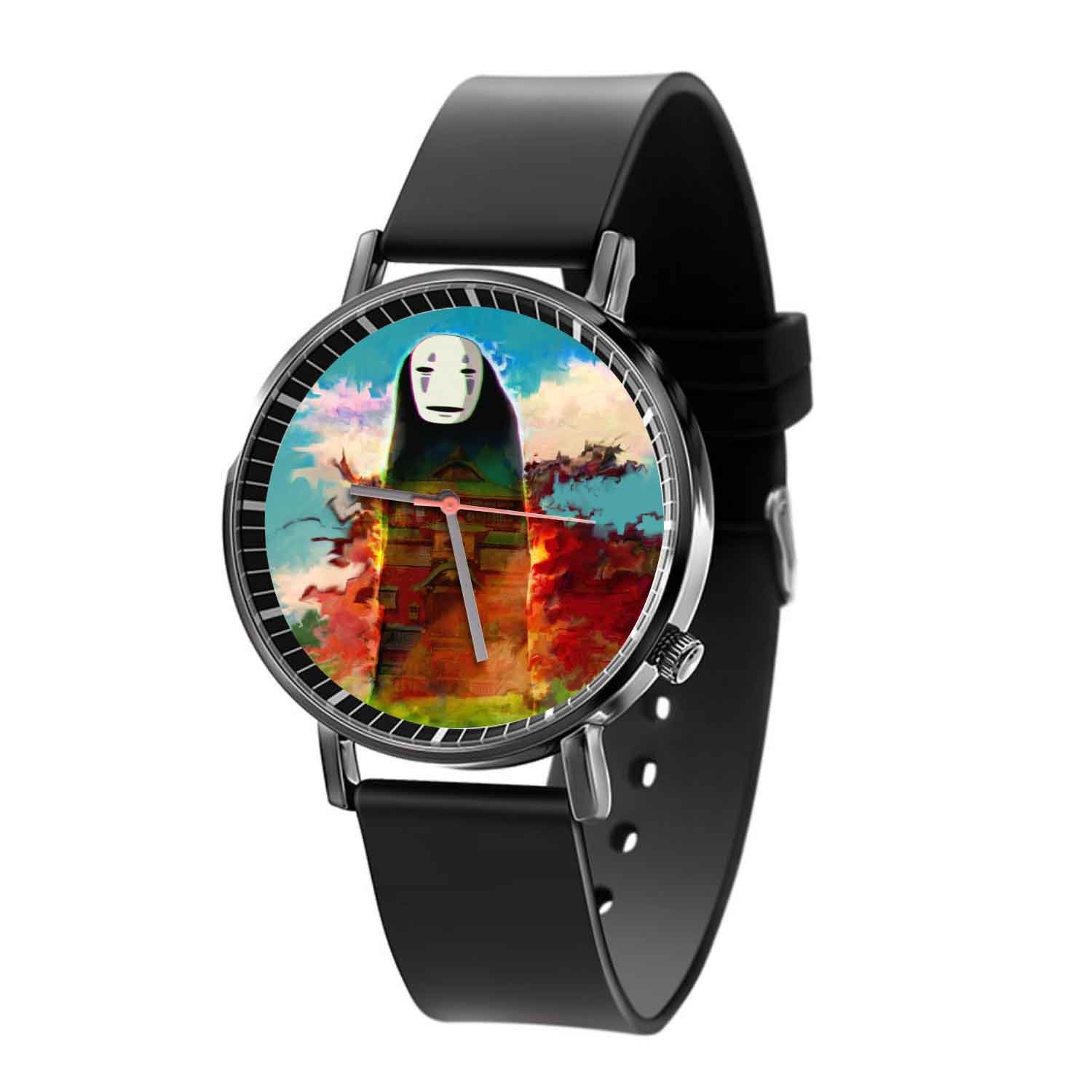 Zavstyle Spirited Away No Face Studio Ghibli Quartz Watch With Gift Box