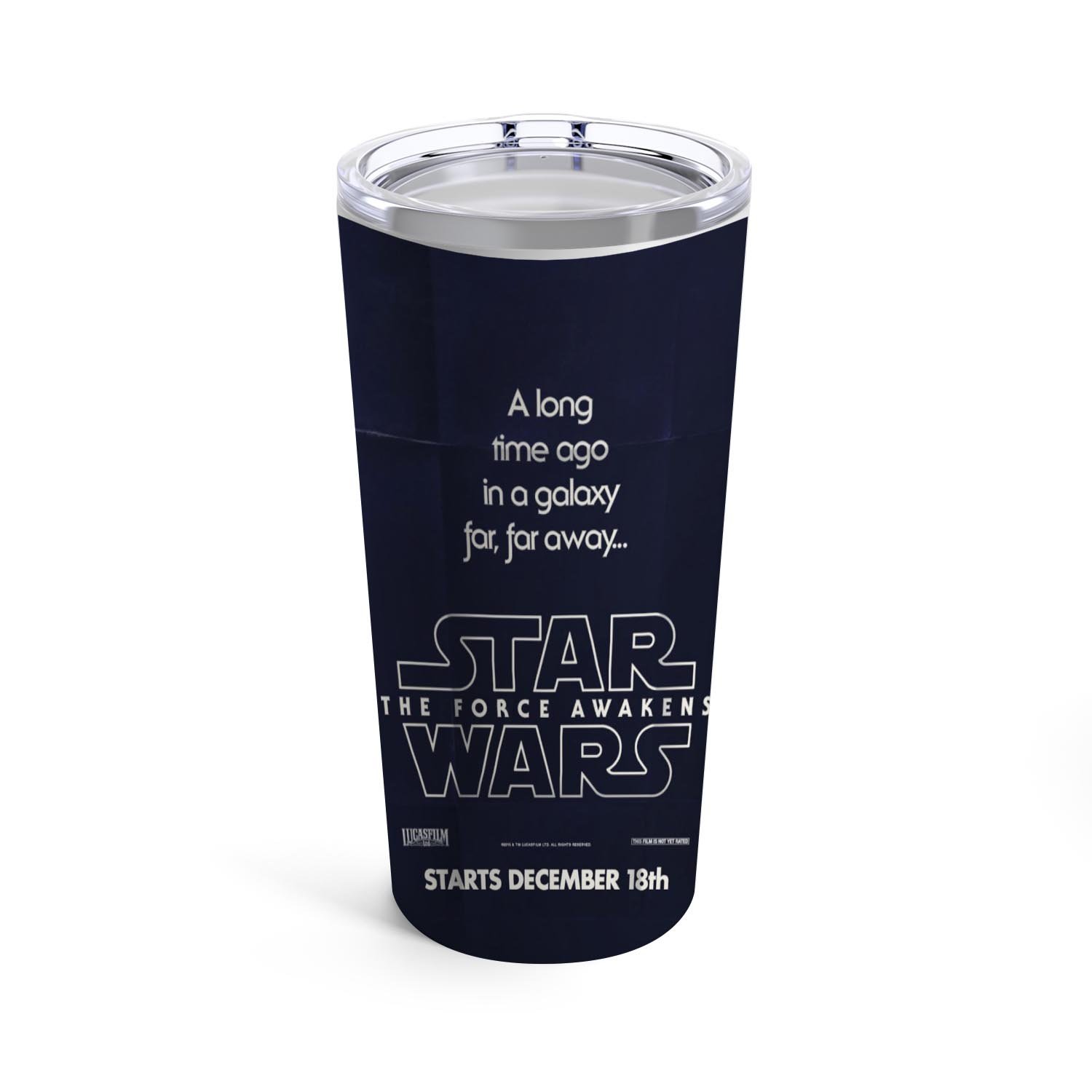 Zavstyle Star Wars Quotes A Long Time Ago Tumbler Stainless Steel 20oz