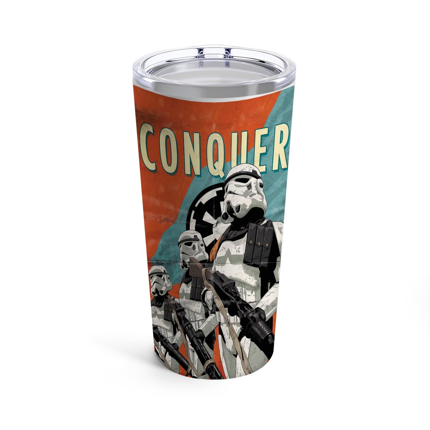 Zavstyle Star Wars Stormtrooper Conquer Tumbler Stainless Steel 20oz