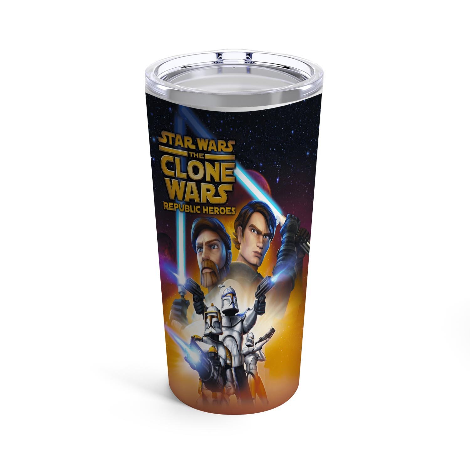Zavstyle Star Wars The Clone Wars Tumbler Stainless Steel 20oz