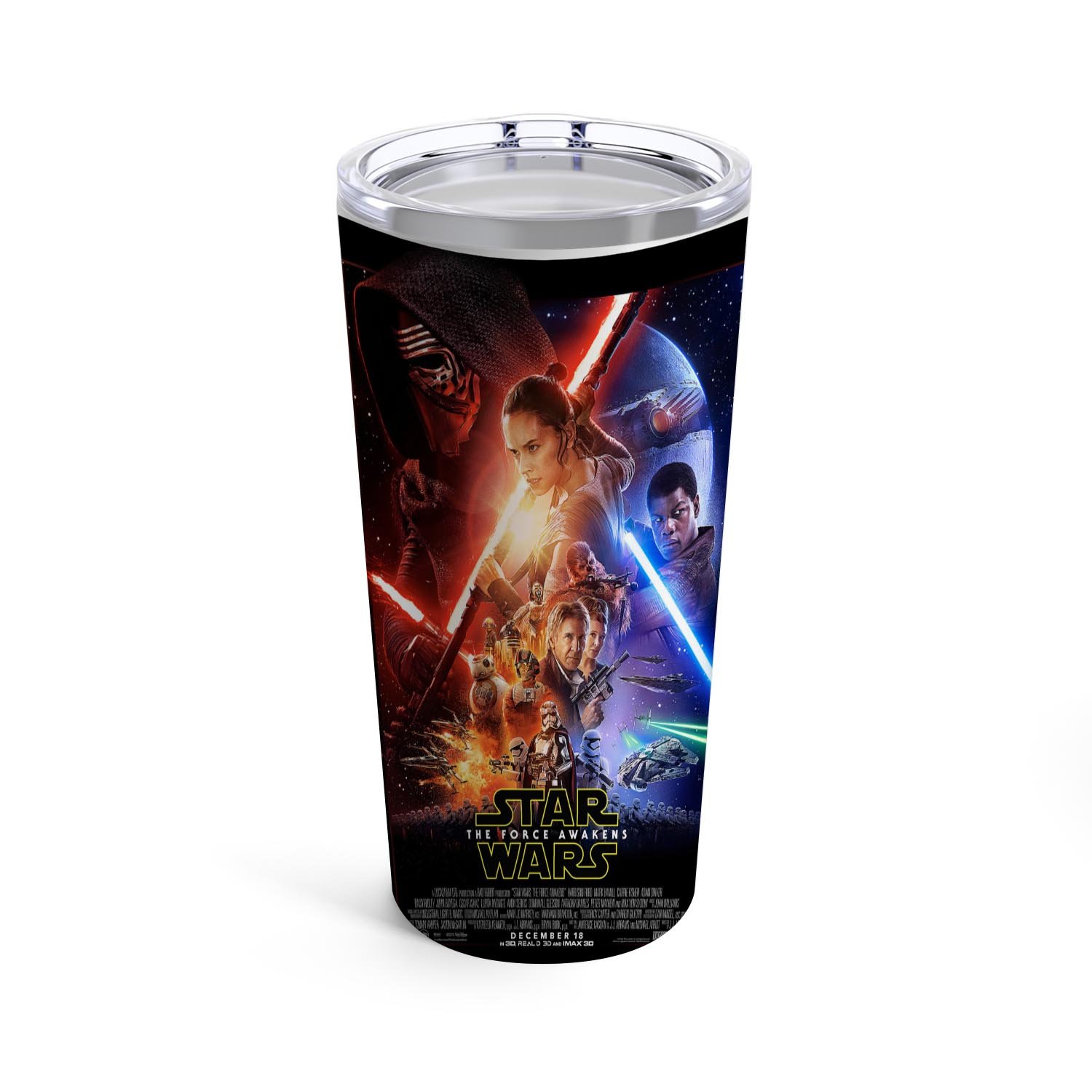 Zavstyle Star Wars The Force Awaken Tumbler Stainless Steel 20oz