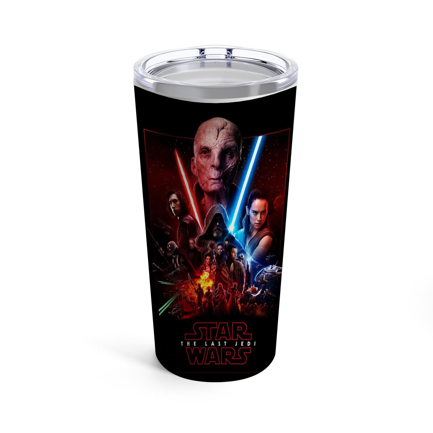 Zavstyle Star Wars The Last Jedi Movie Tumbler Stainless Steel 20oz