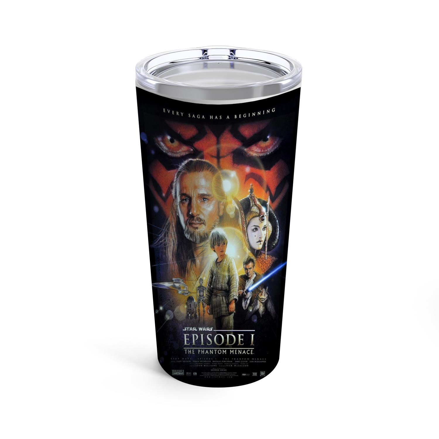 Zavstyle Star Wars The Phantom Manace Tumbler Stainless Steel 20oz