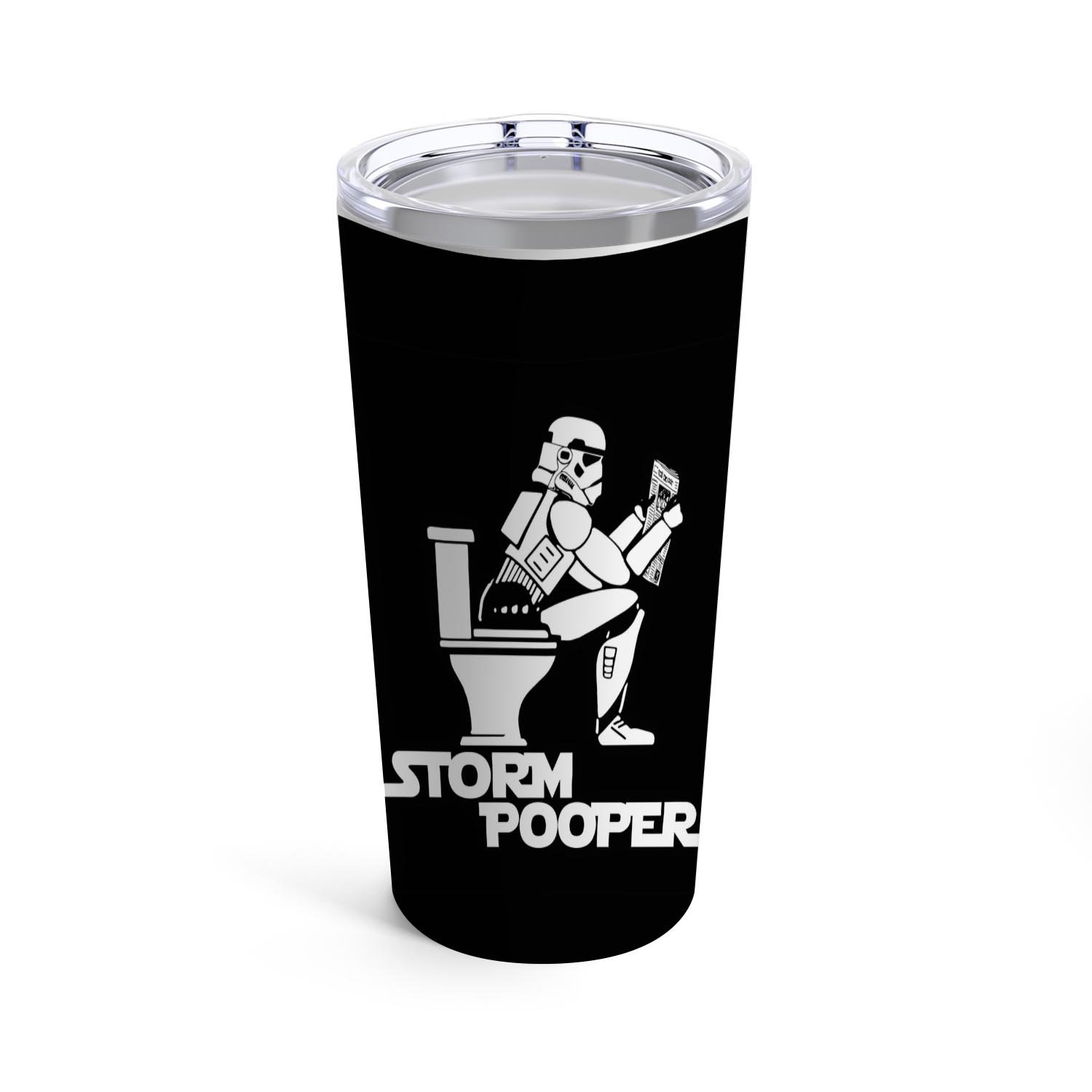 Zavstyle Stormtrooper Stormpooper Tumbler Stainless Steel 20oz