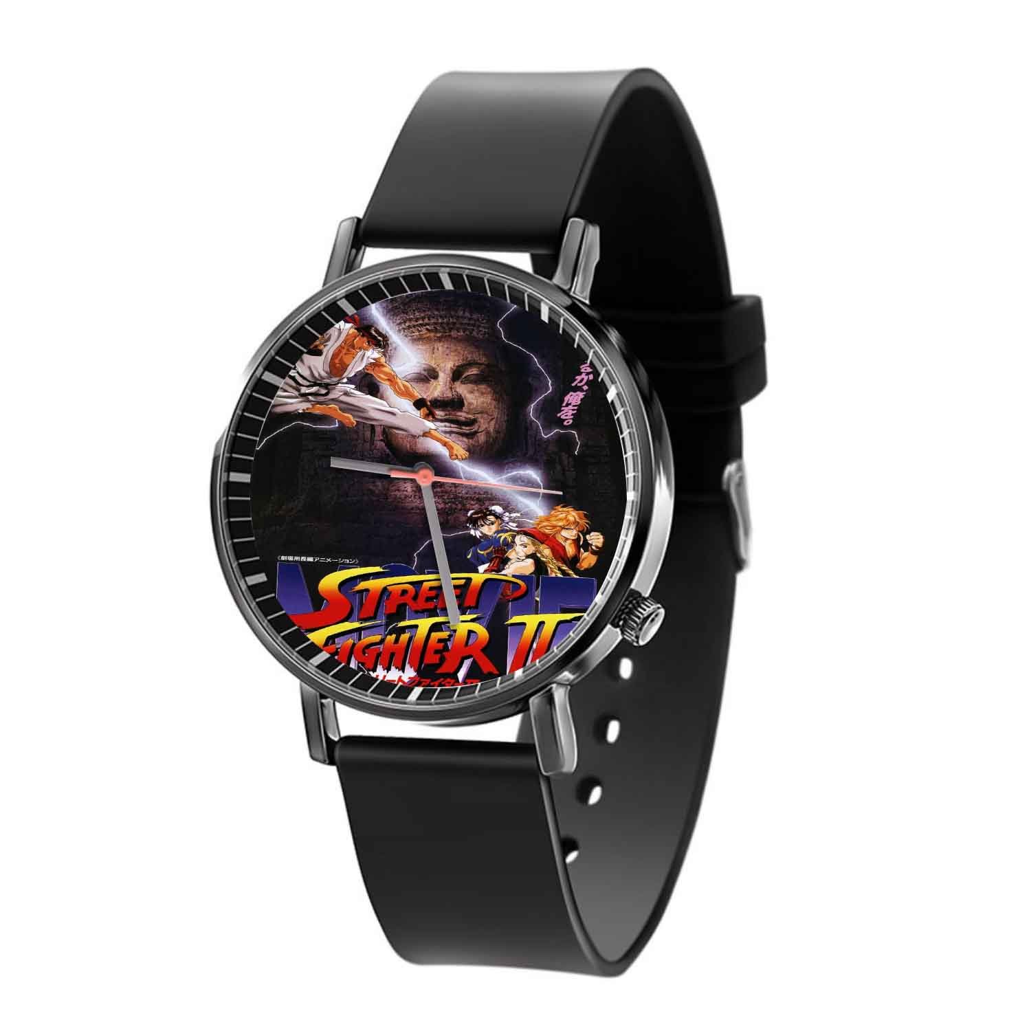 Zavstyle Street Fighter II The Animated Movie Quartz Watch With Gift Box