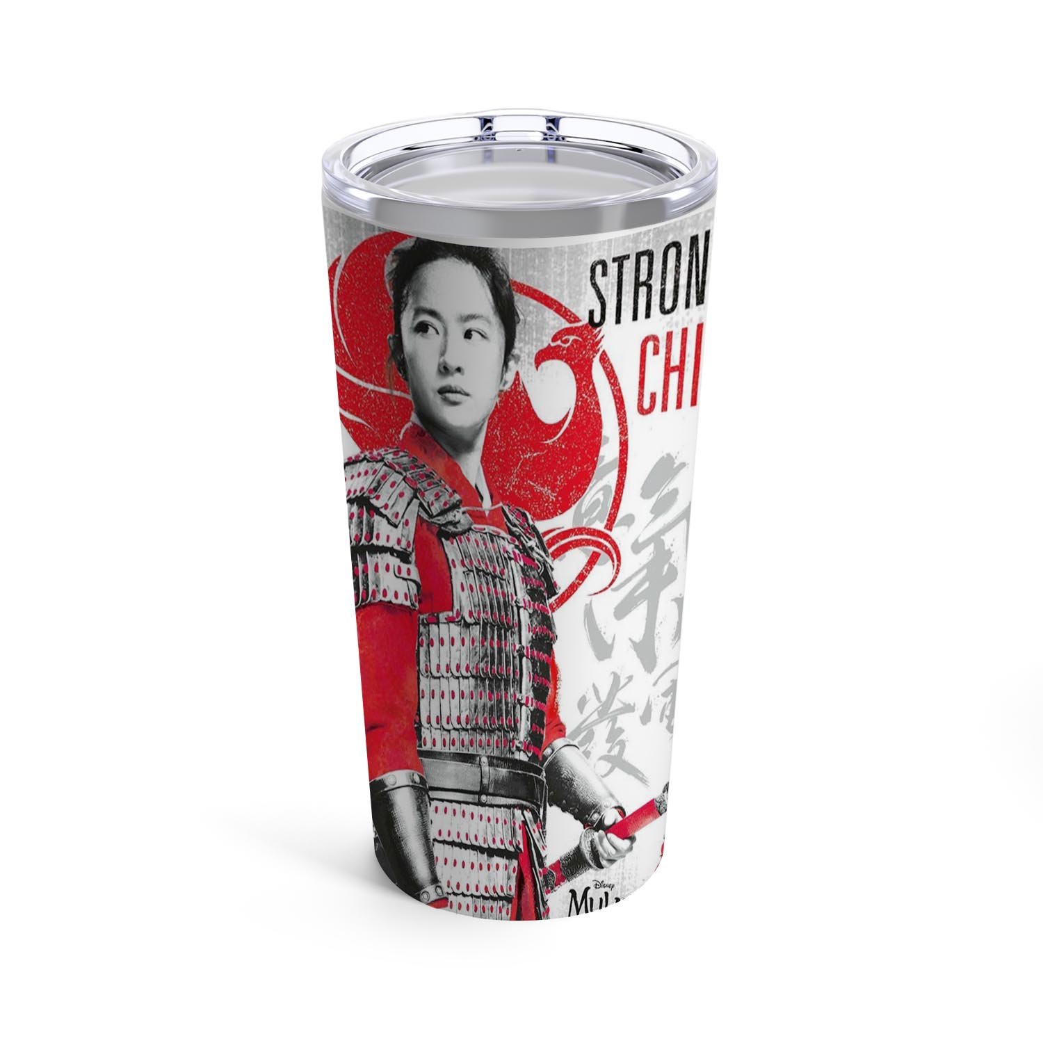 Zavstyle Strong Chi Disney Mulan Tumbler Stainless Steel 20oz