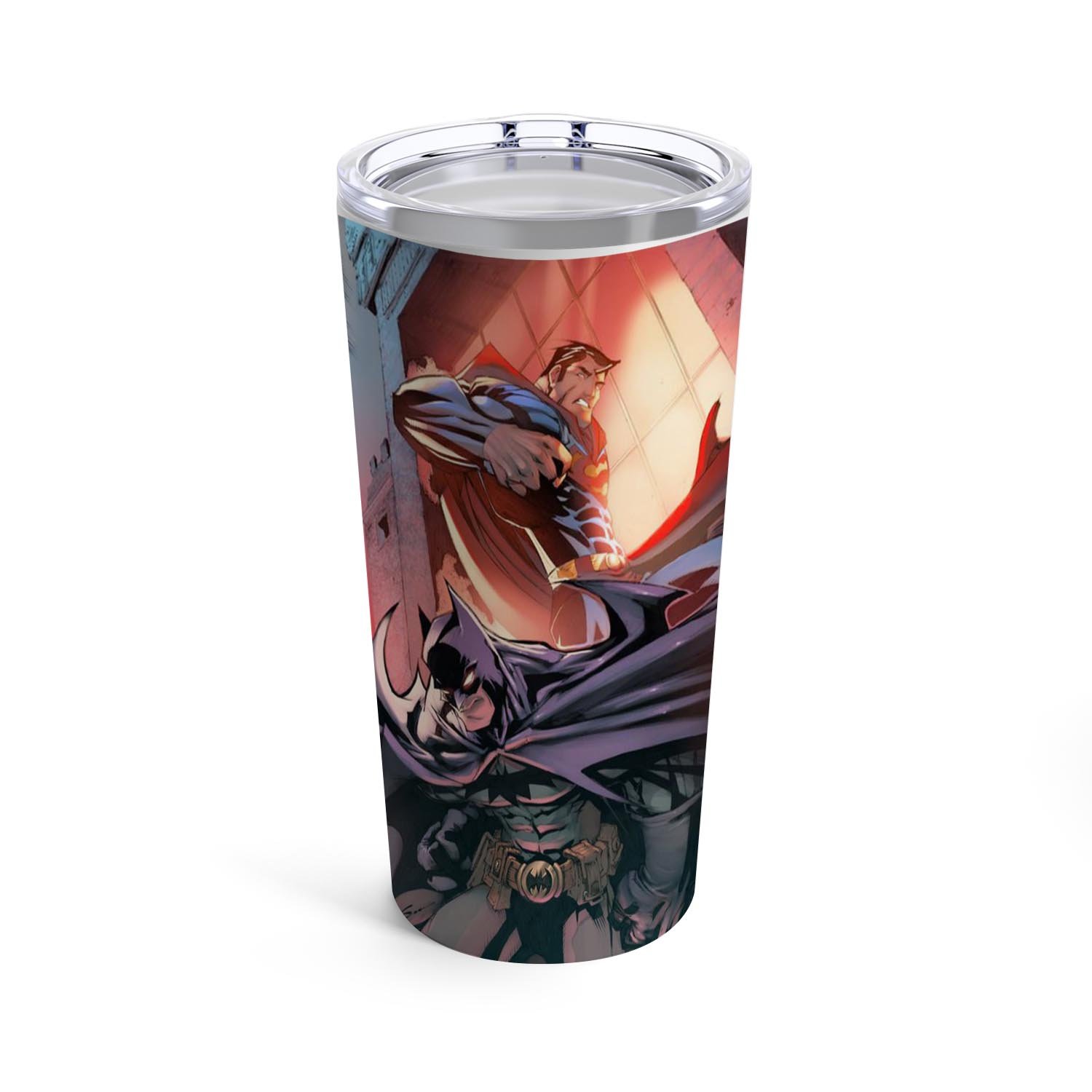 Zavstyle Superman vs Batman Tumbler Stainless Steel 20oz