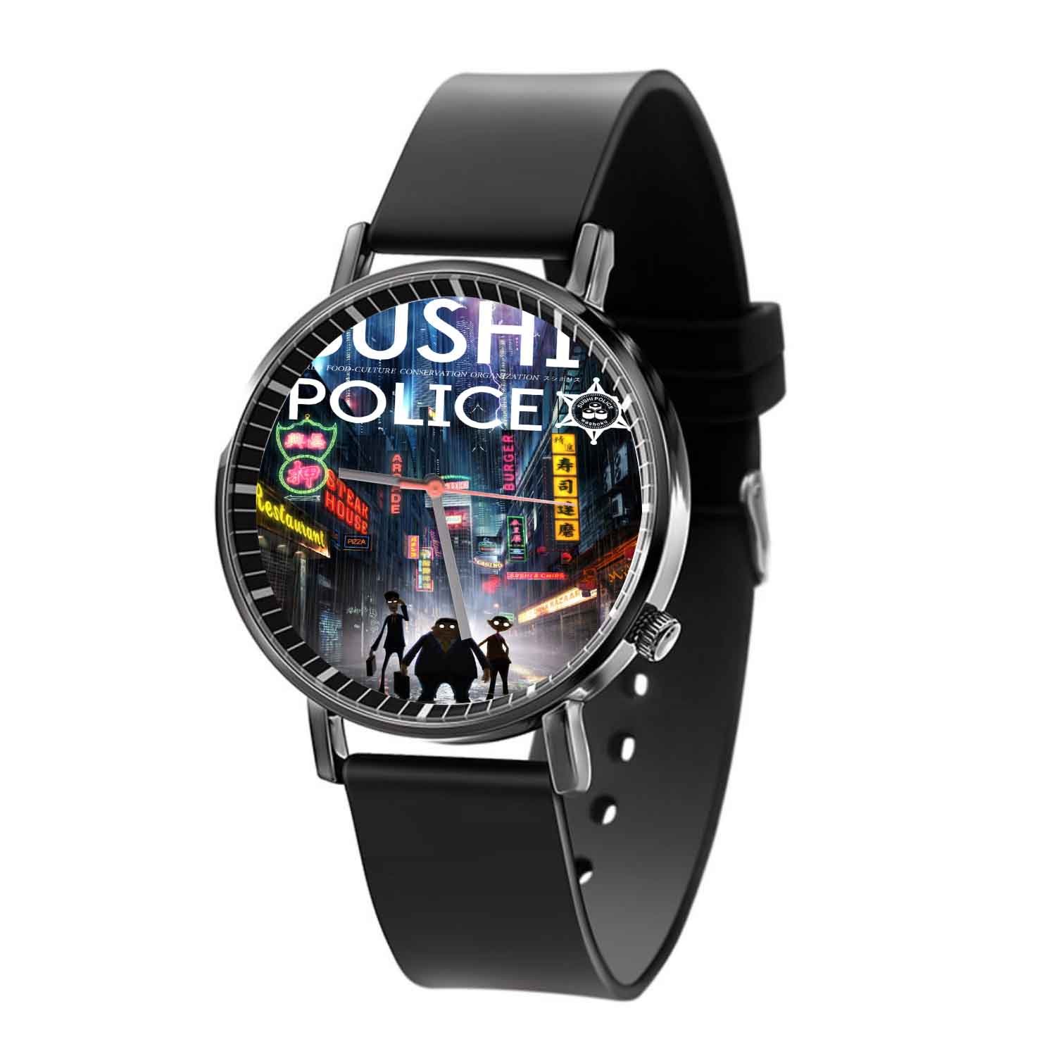 Zavstyle Sushi Police Quartz Watch With Gift Box
