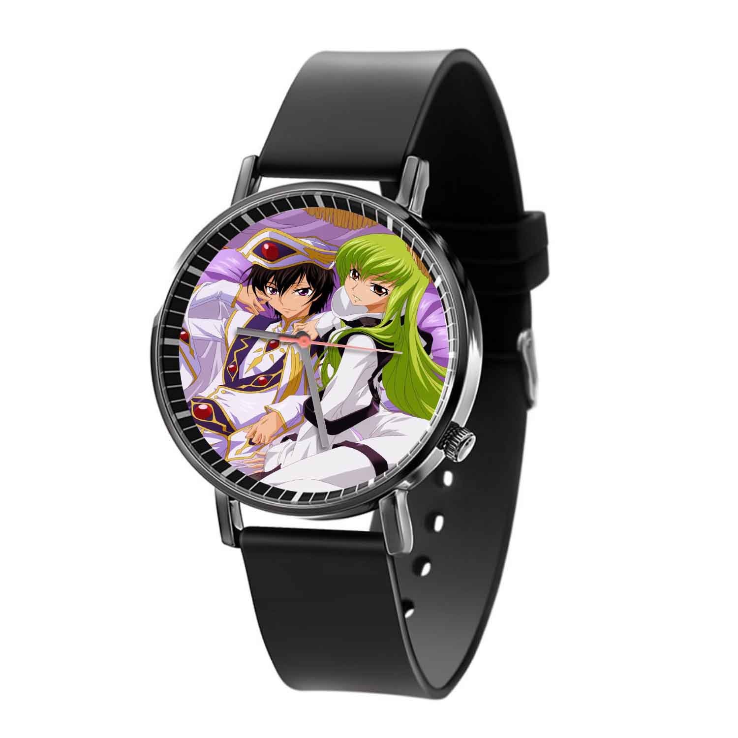 Zavstyle Suzaku and Lelouch Code Geass Lelouch of the Rebellion R2 Quartz Watch With Gift Box