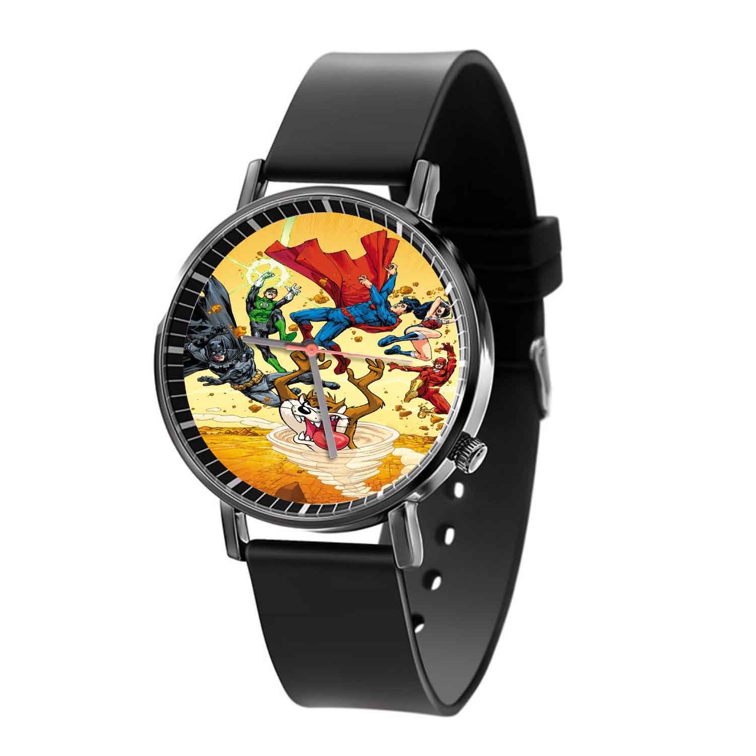 Zavstyle Tasmanian Devil vs Justice League DC Comics Quartz Watch With Gift Box