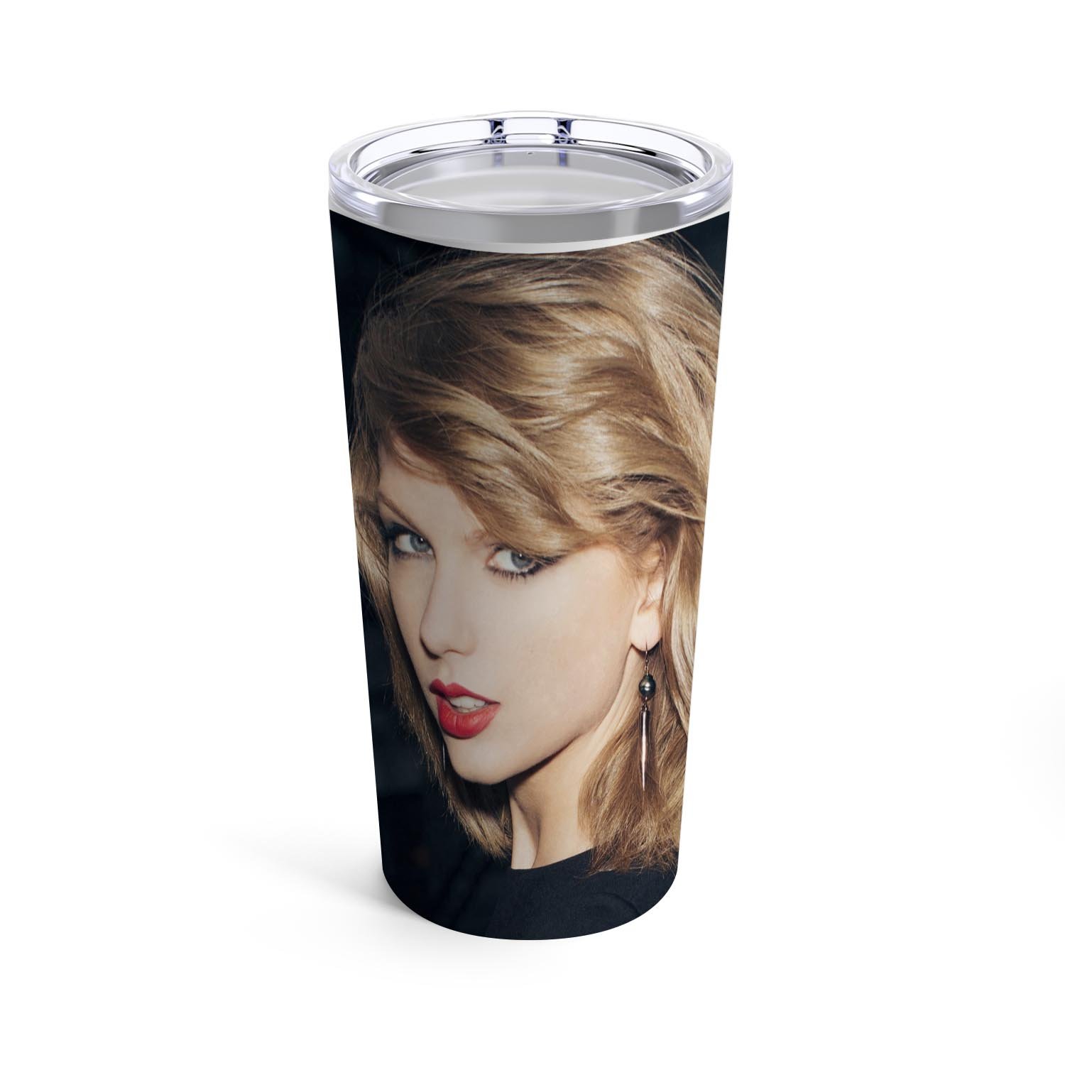 Zavstyle Taylor Swift Red Lips Tumbler Stainless Steel 20oz