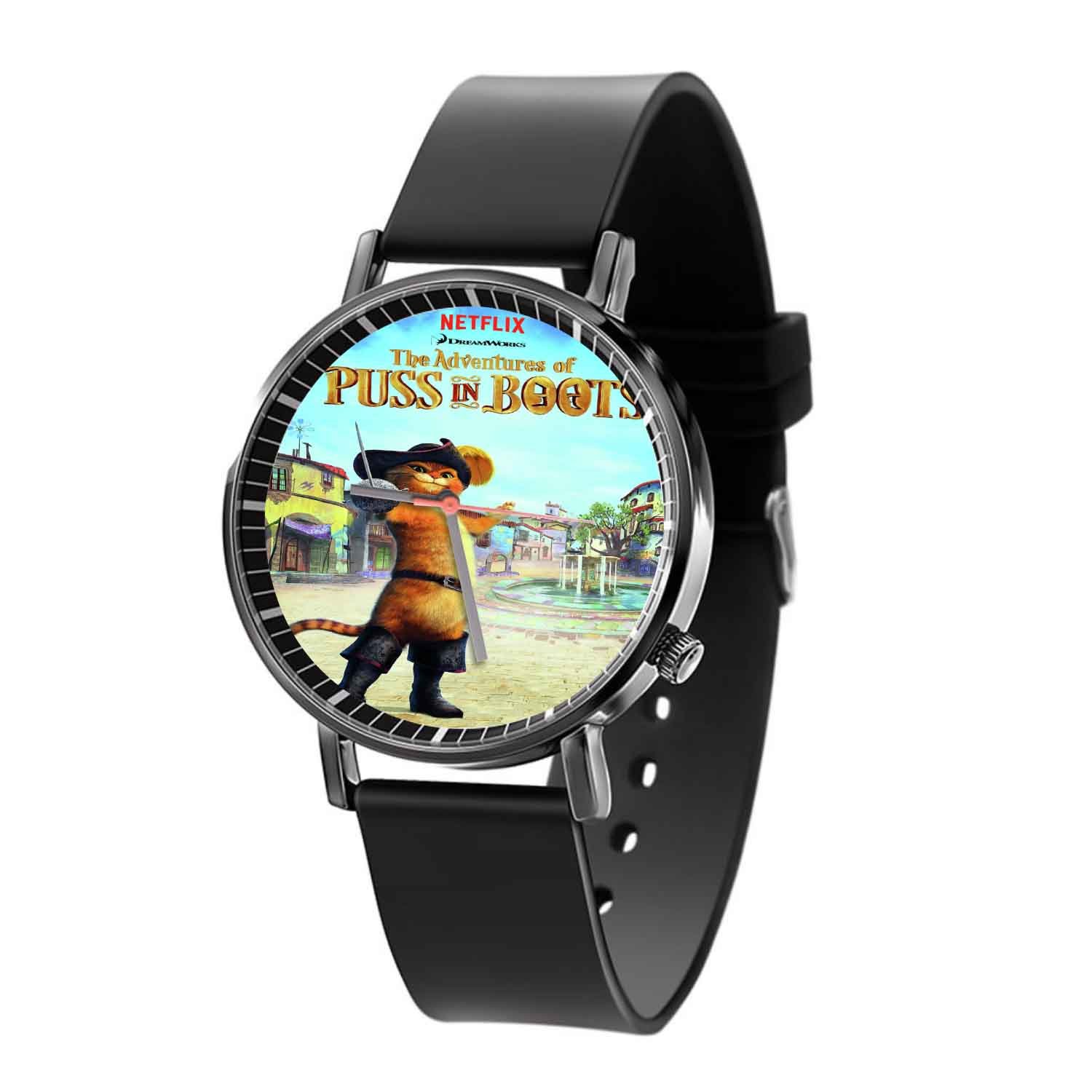 Zavstyle The Adventures of Puss in Boots Quartz Watch With Gift Box