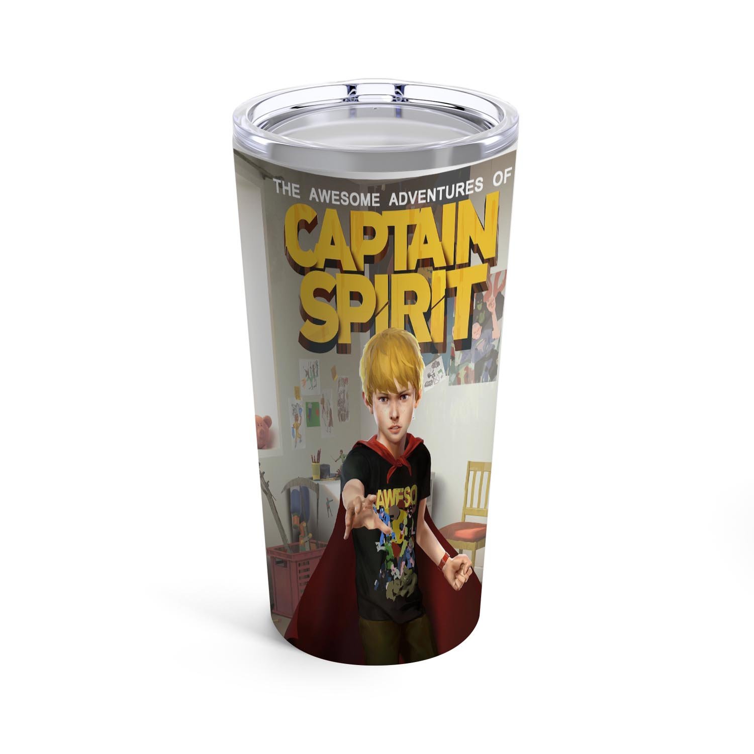 Zavstyle The Awesome Adventures of Captain Spirit Tumbler Stainless Steel 20oz