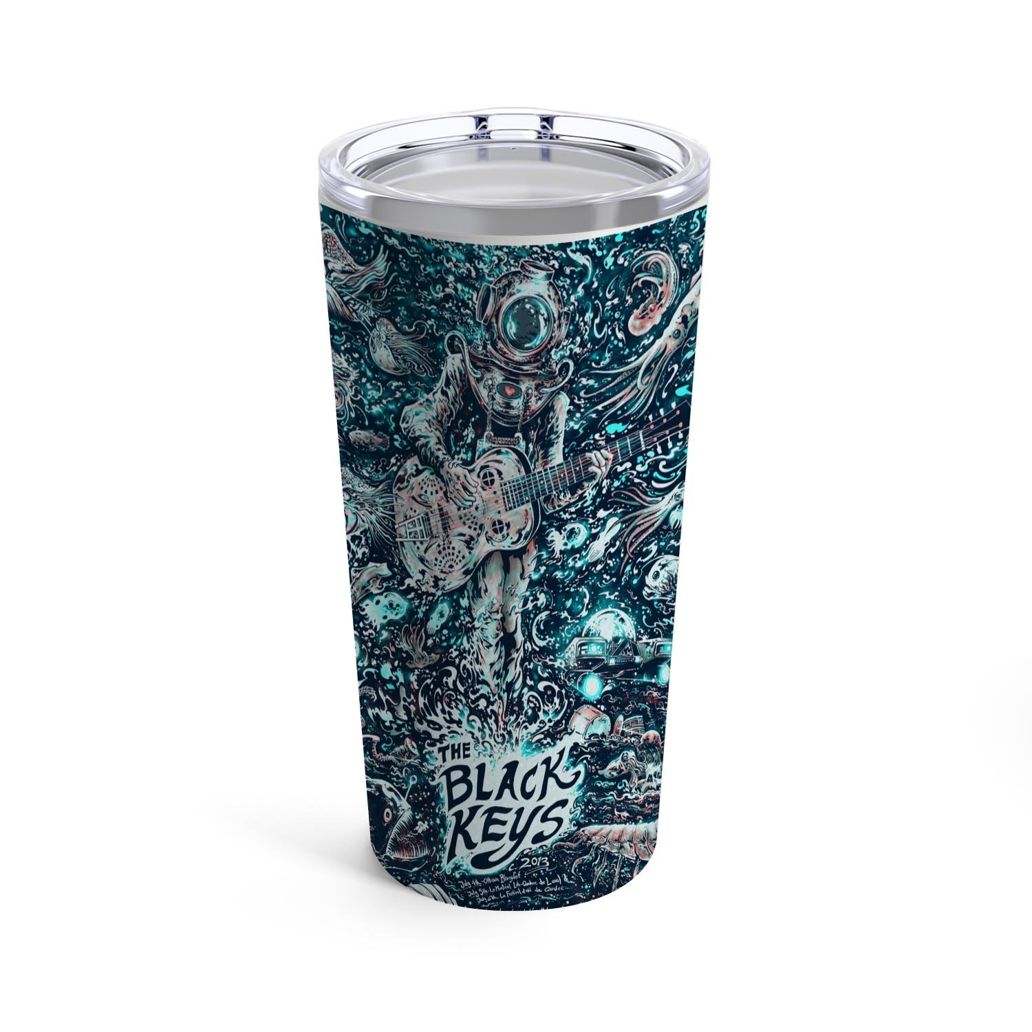 Zavstyle The Black Keys Tumbler Stainless Steel 20oz