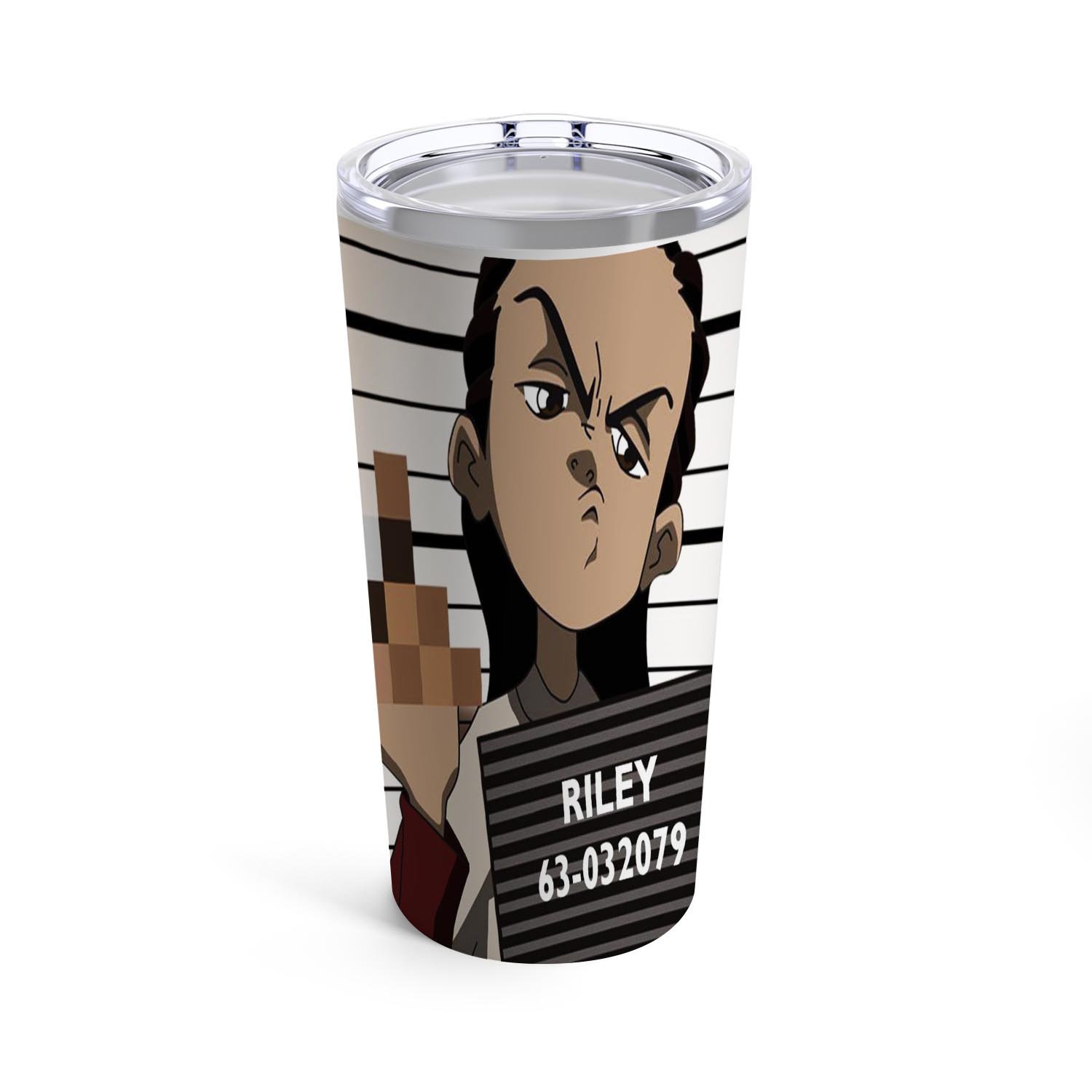 Zavstyle The Boondocks Art Tumbler Stainless Steel 20oz