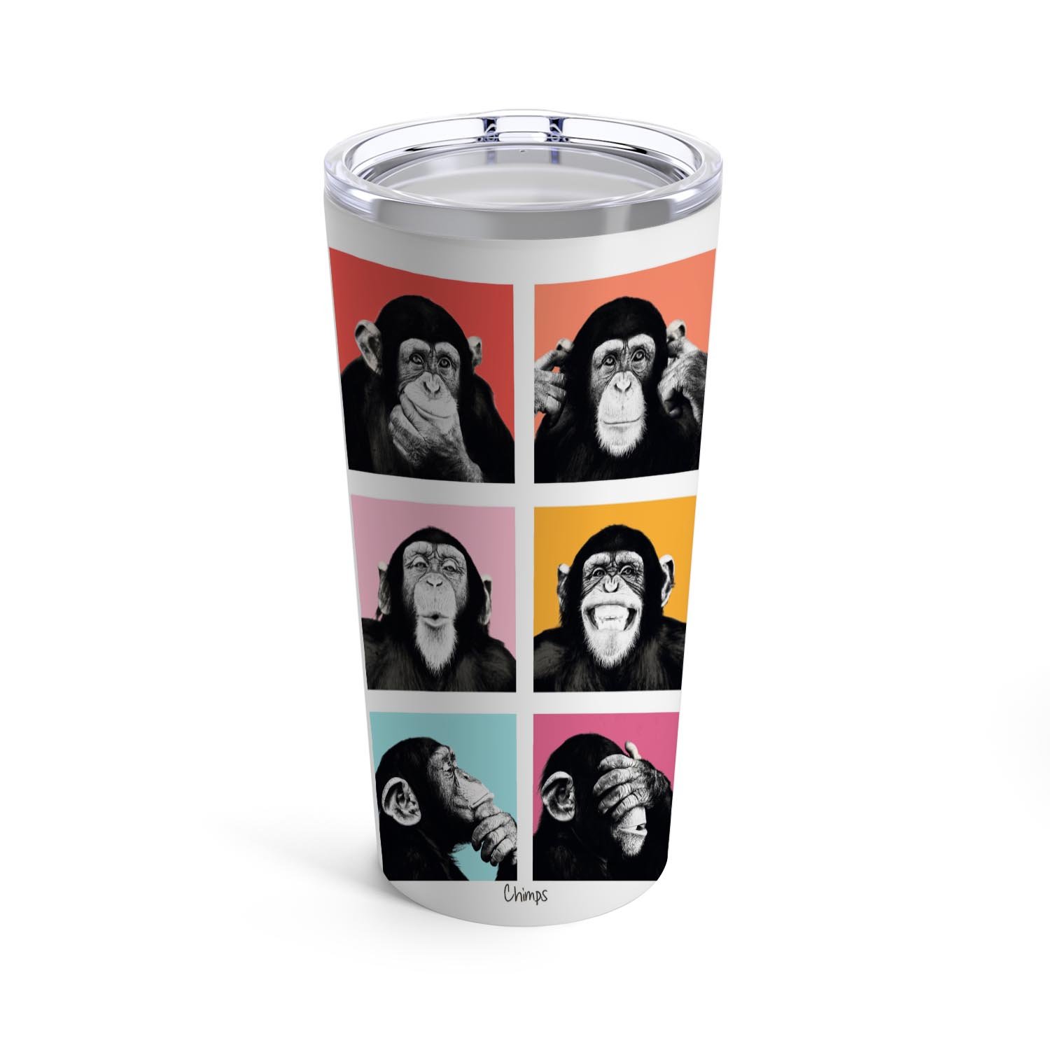 Zavstyle The Chimp Pop Tumbler Stainless Steel 20oz