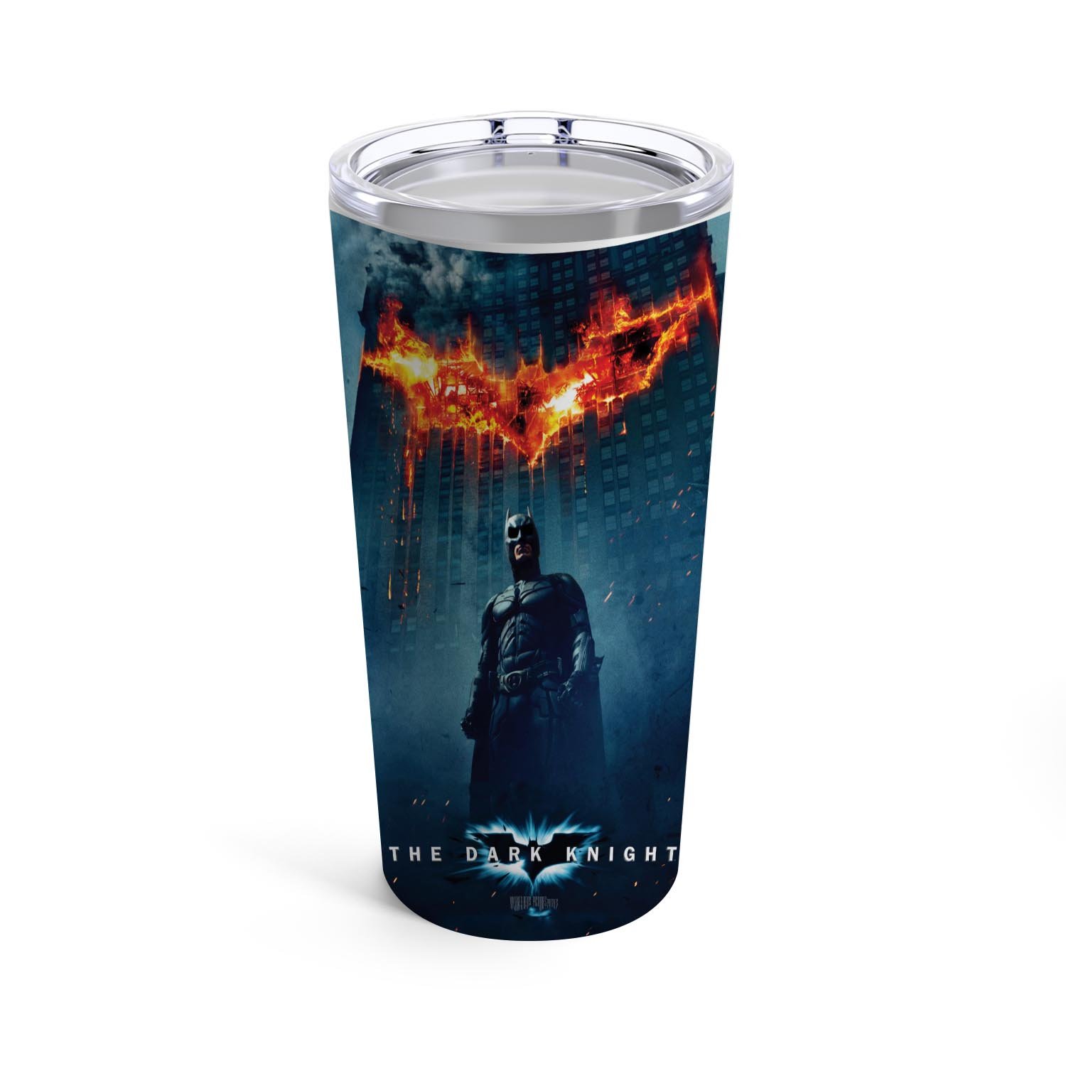 Zavstyle The Dark Knight Batman Fire Tumbler Stainless Steel 20oz