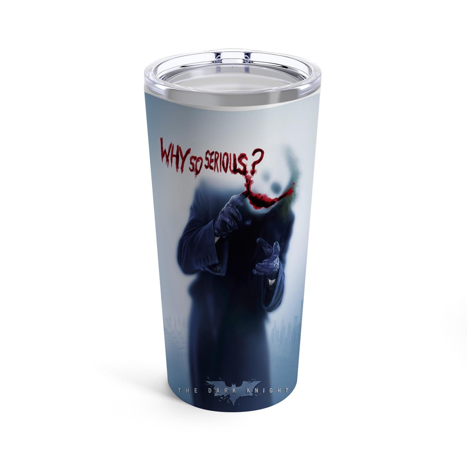 Zavstyle The Dark Knight Batman Why So Serious Tumbler Stainless Steel 20oz