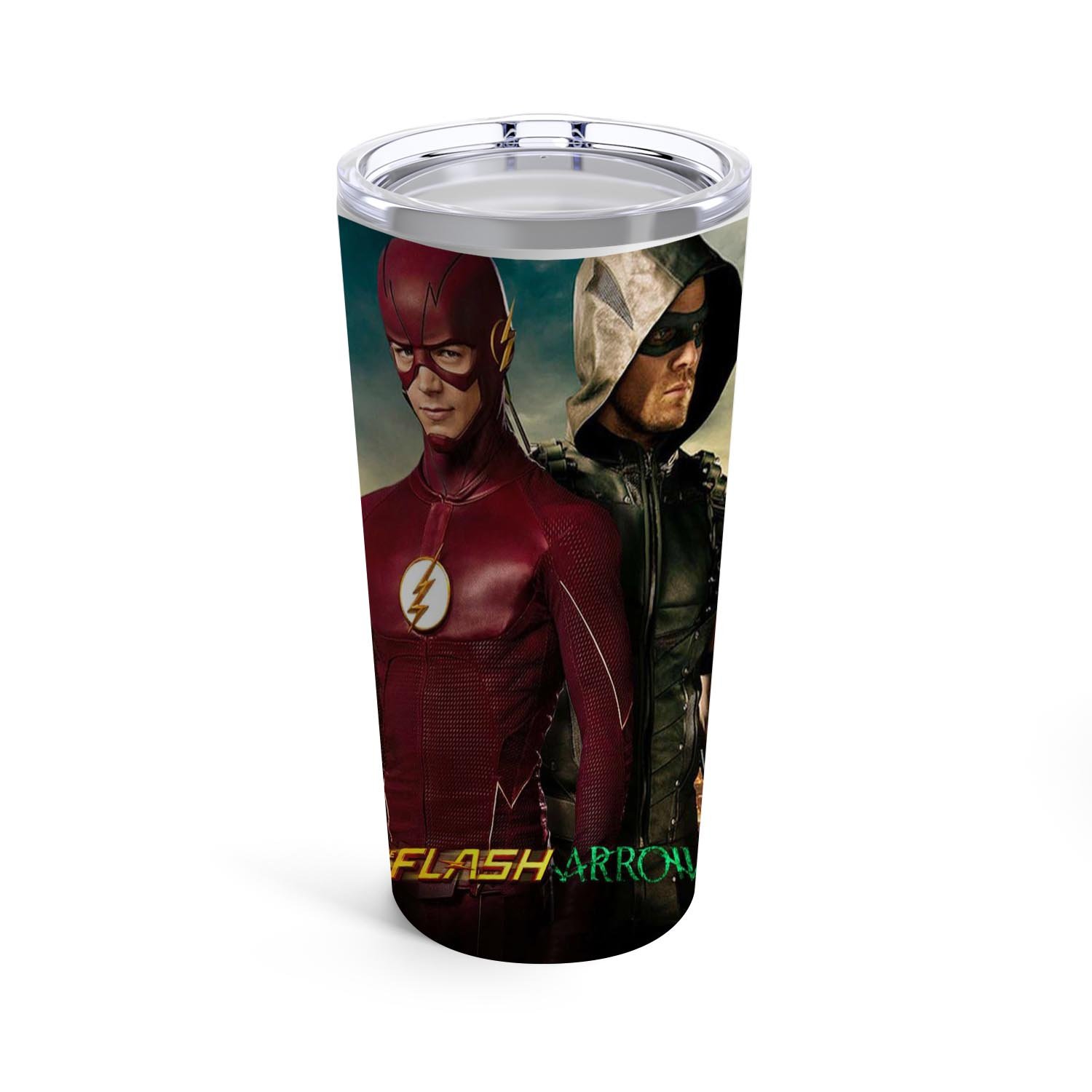 Zavstyle The Flash And Arrow 2015 Tumbler Stainless Steel 20oz