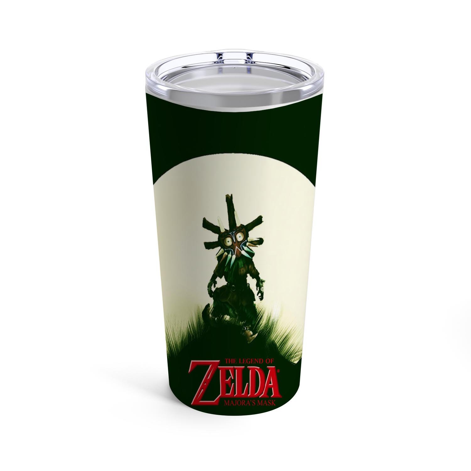 Zavstyle The Legend Of Zelda Majoras Mask Print Tumbler Stainless Steel 20oz