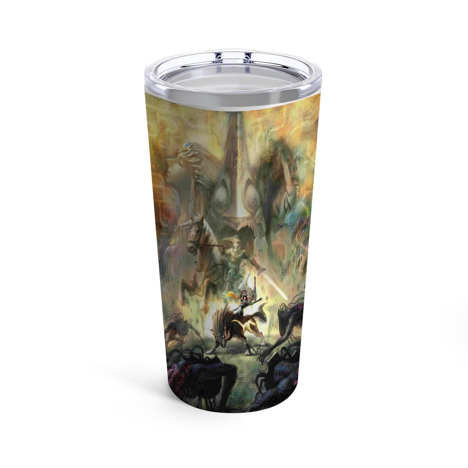 Zavstyle The Legend Of Zelda Twilight Princess Tumbler Stainless Steel 20oz