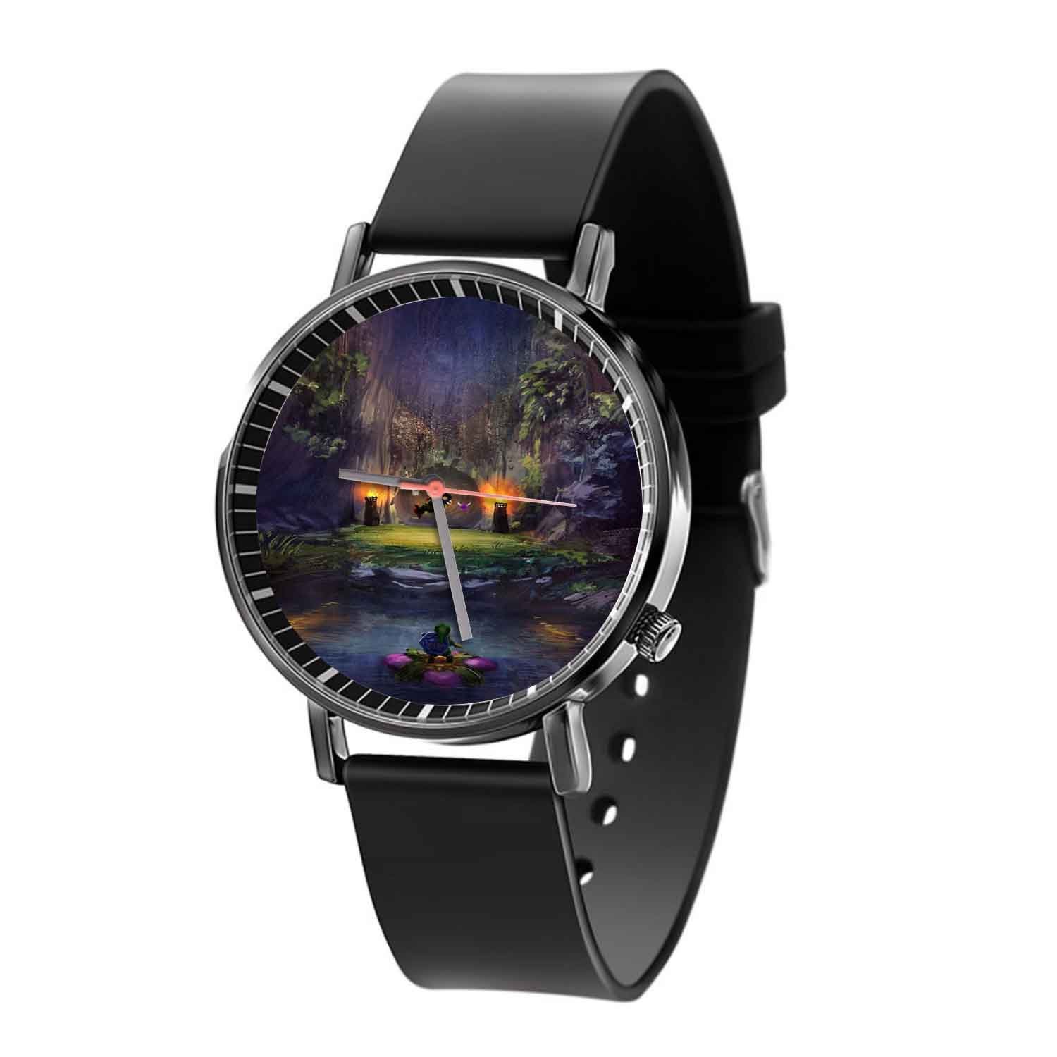 Zavstyle The Legend of Zelda Majoras Mask Quartz Watch With Gift Box