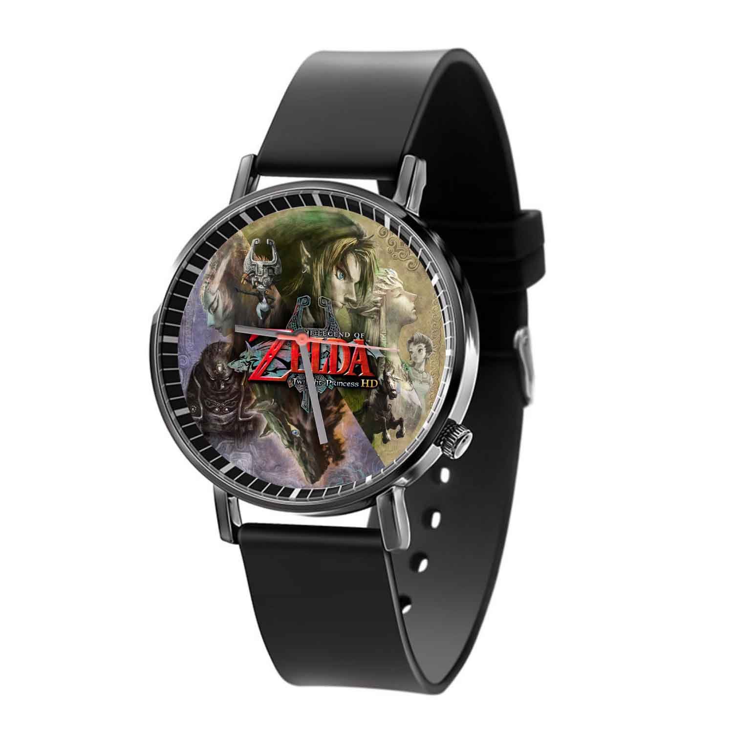 Zavstyle The Legend of Zelda Twilight Princes Arts Quartz Watch With Gift Box