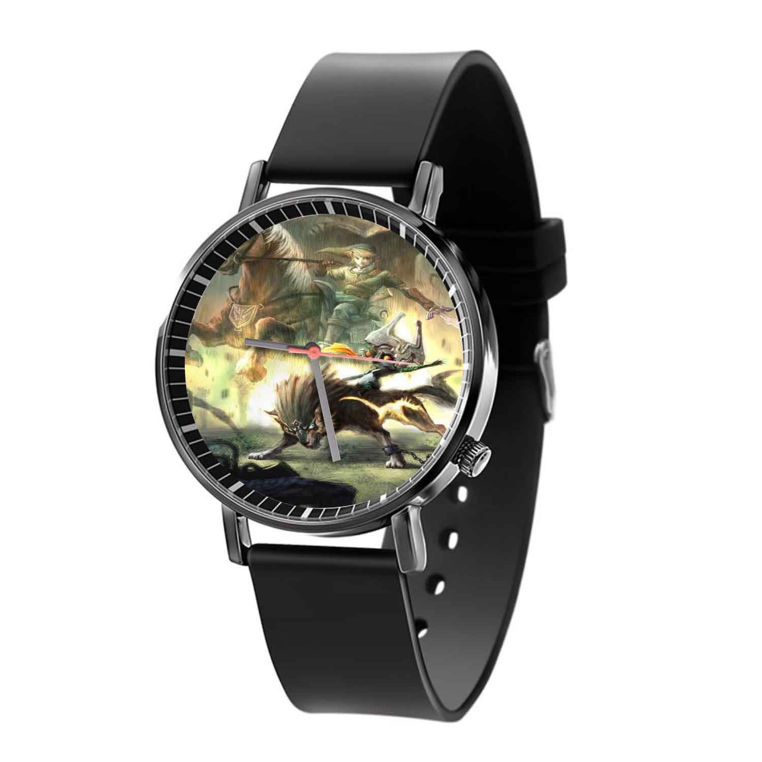 Zavstyle The Legend of Zelda Twilight Princess Art Arts Quartz Watch With Gift Box