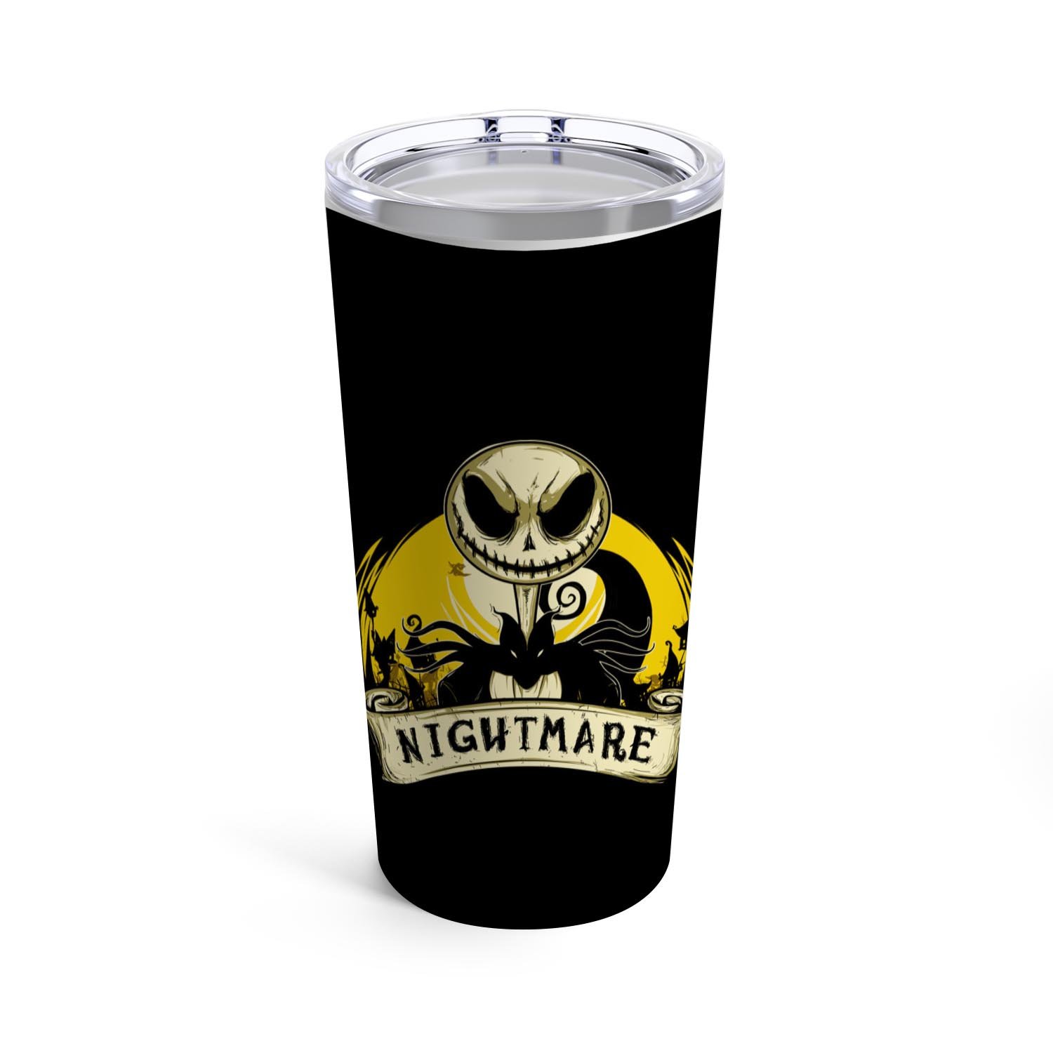 Zavstyle The Nightmare Before Christmas Jack Print Tumbler Stainless Steel 20oz