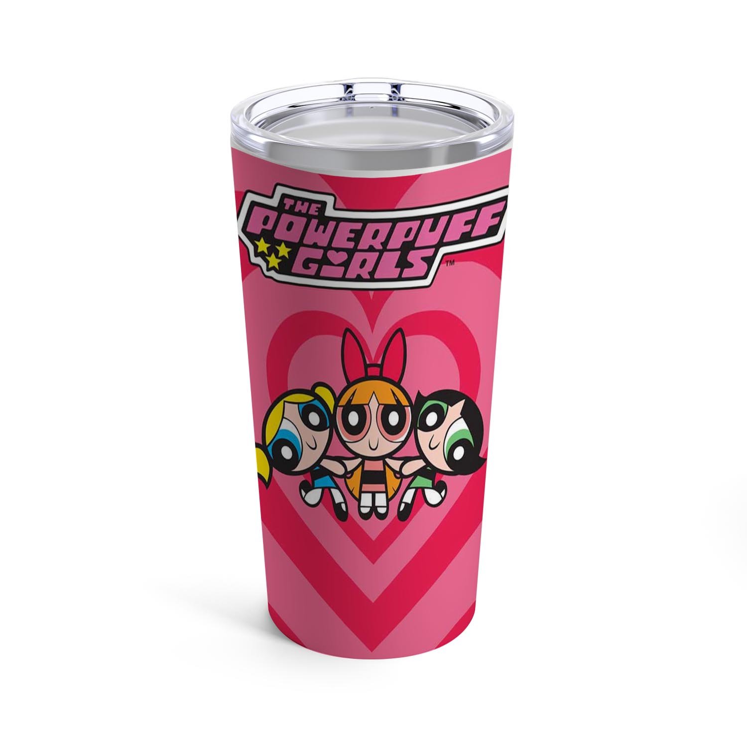 Zavstyle The Powerpuff Girls Cartoon Tumbler Stainless Steel 20oz