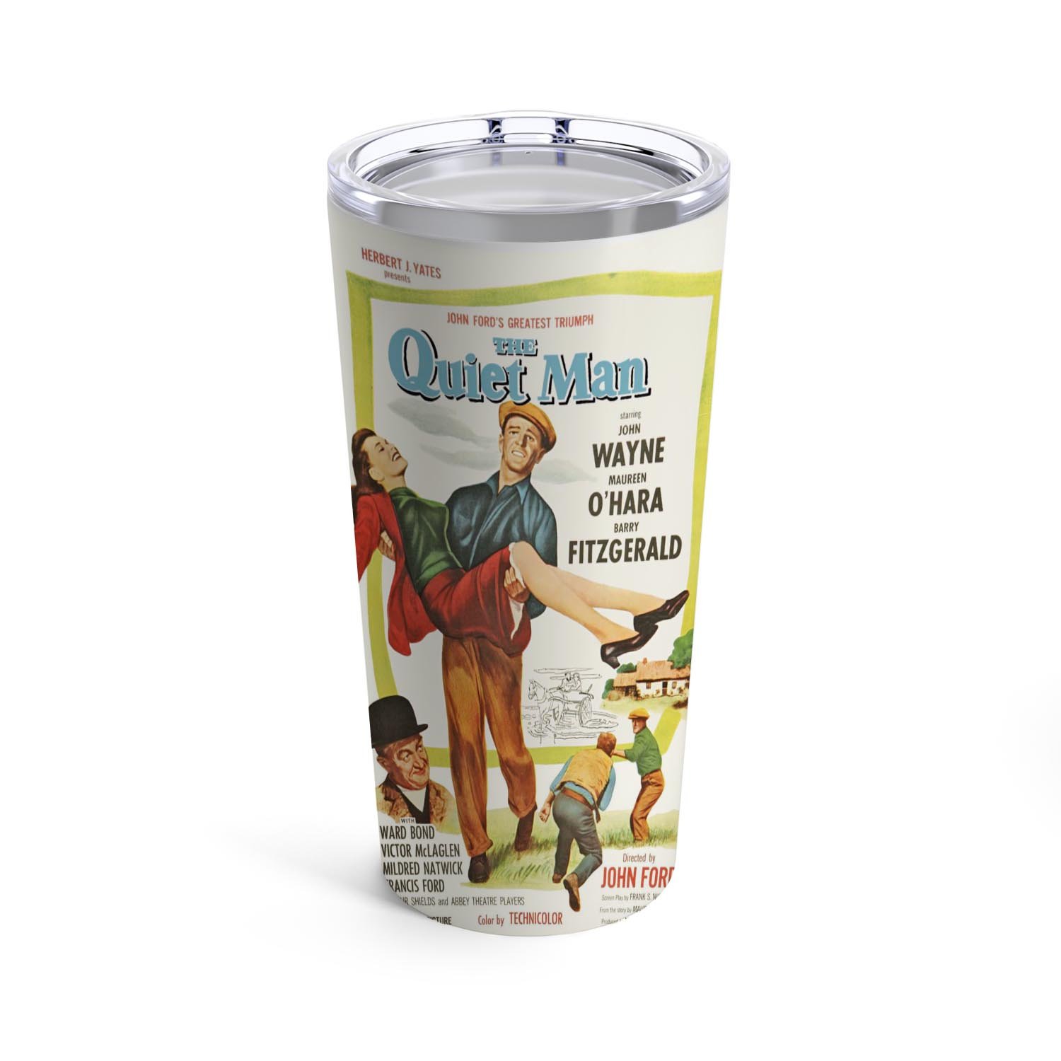Zavstyle The Quiet Man Tumbler Stainless Steel 20oz