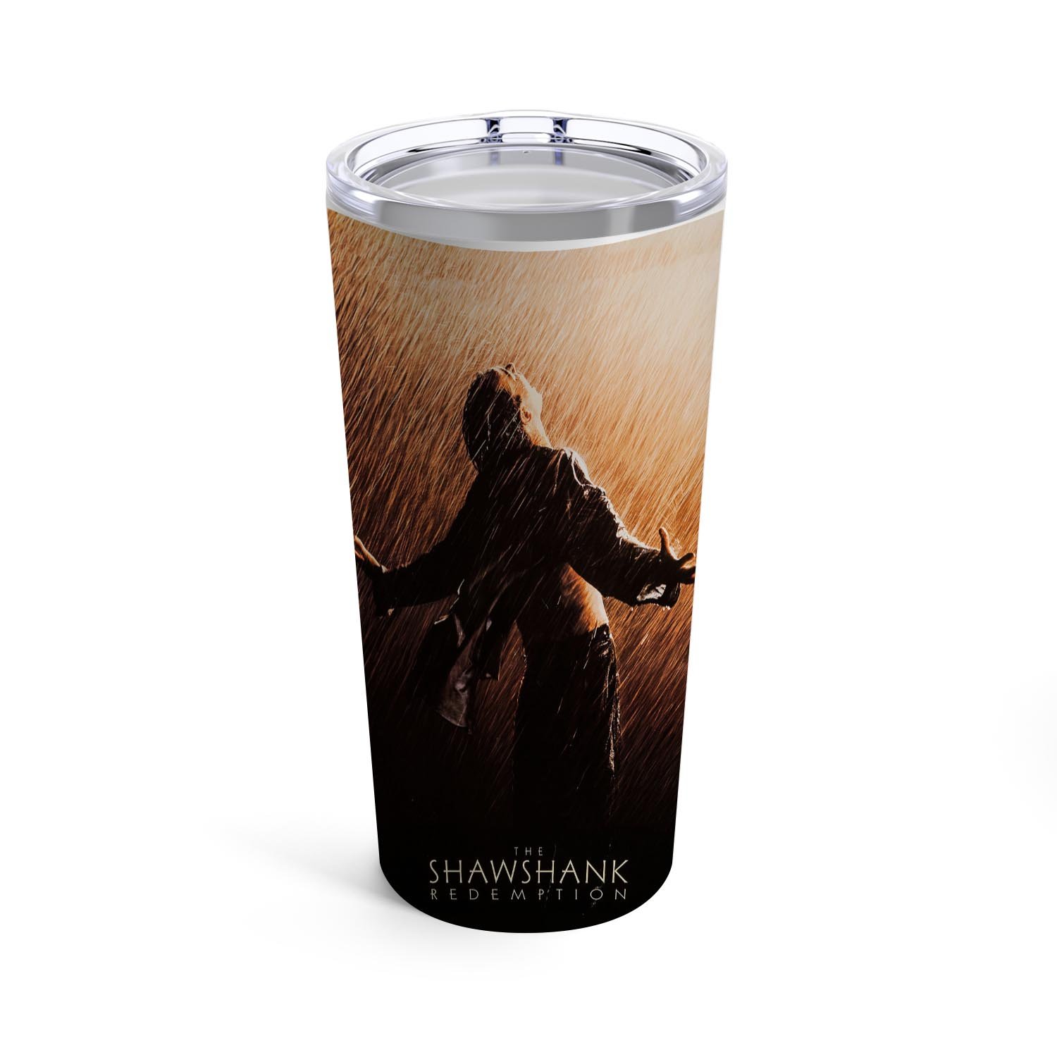 Zavstyle The Shawshank Redemption Rain Tumbler Stainless Steel 20oz