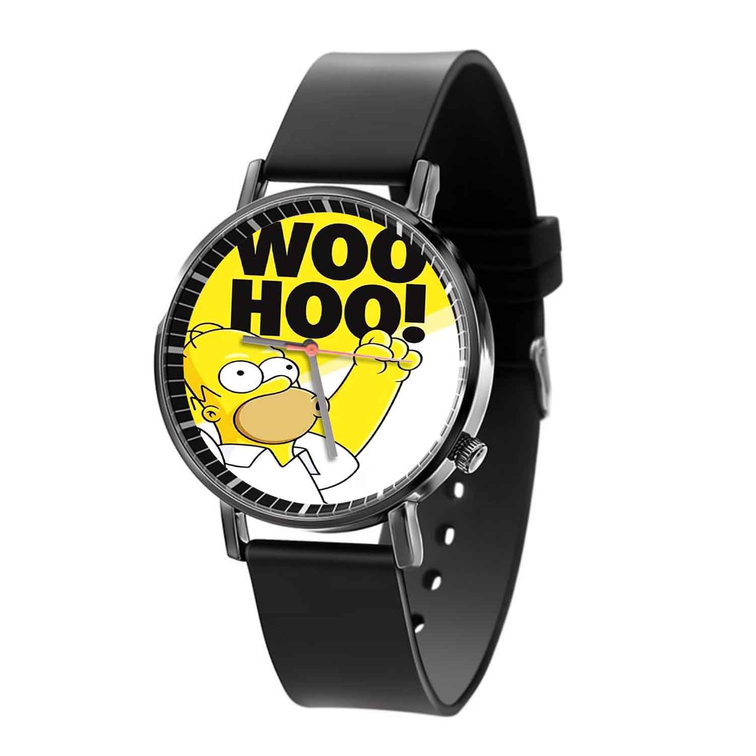 Zavstyle The Simpson Woo Hoo Quartz Watch With Gift Box