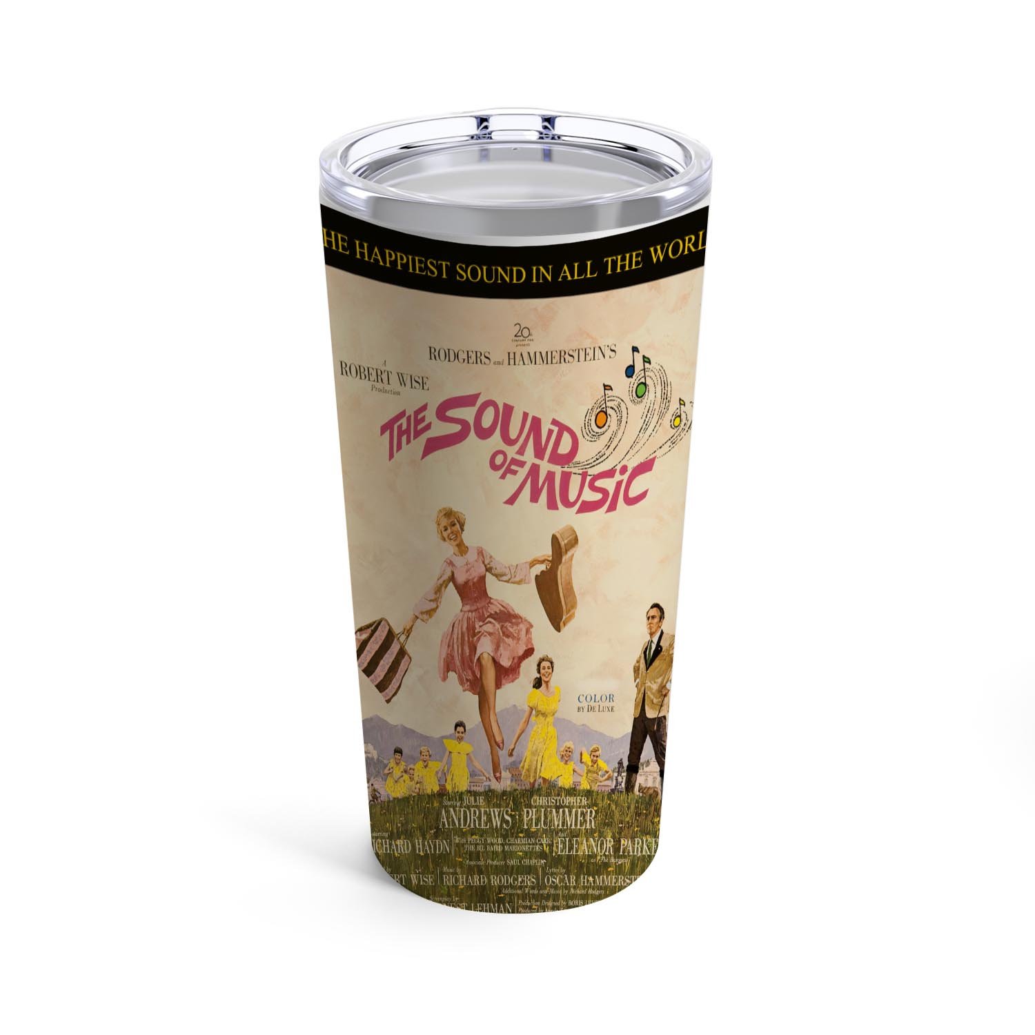 Zavstyle The Sound of Music Tumbler Stainless Steel 20oz