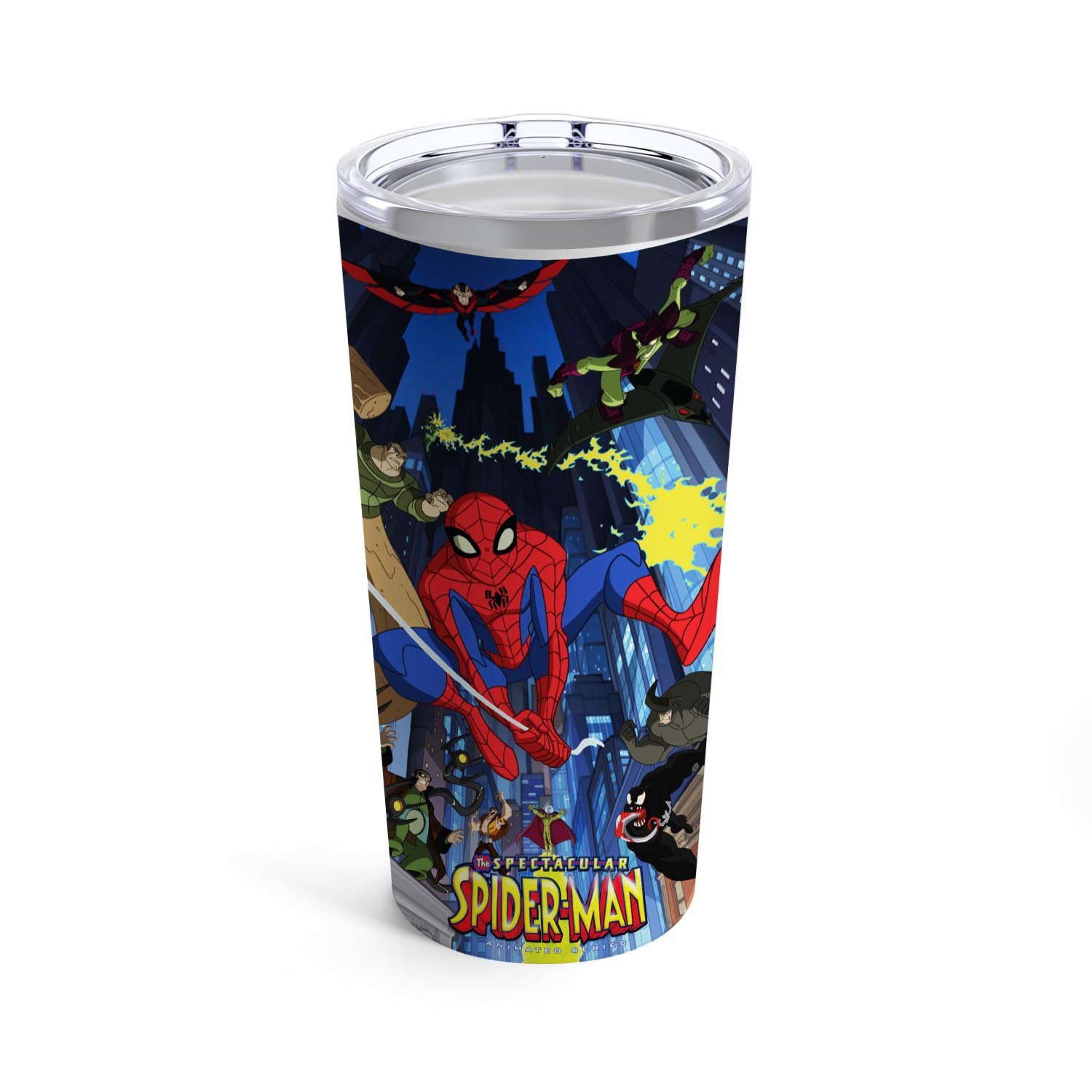 Zavstyle The Spectacular Spider Man Tumbler Stainless Steel 20oz