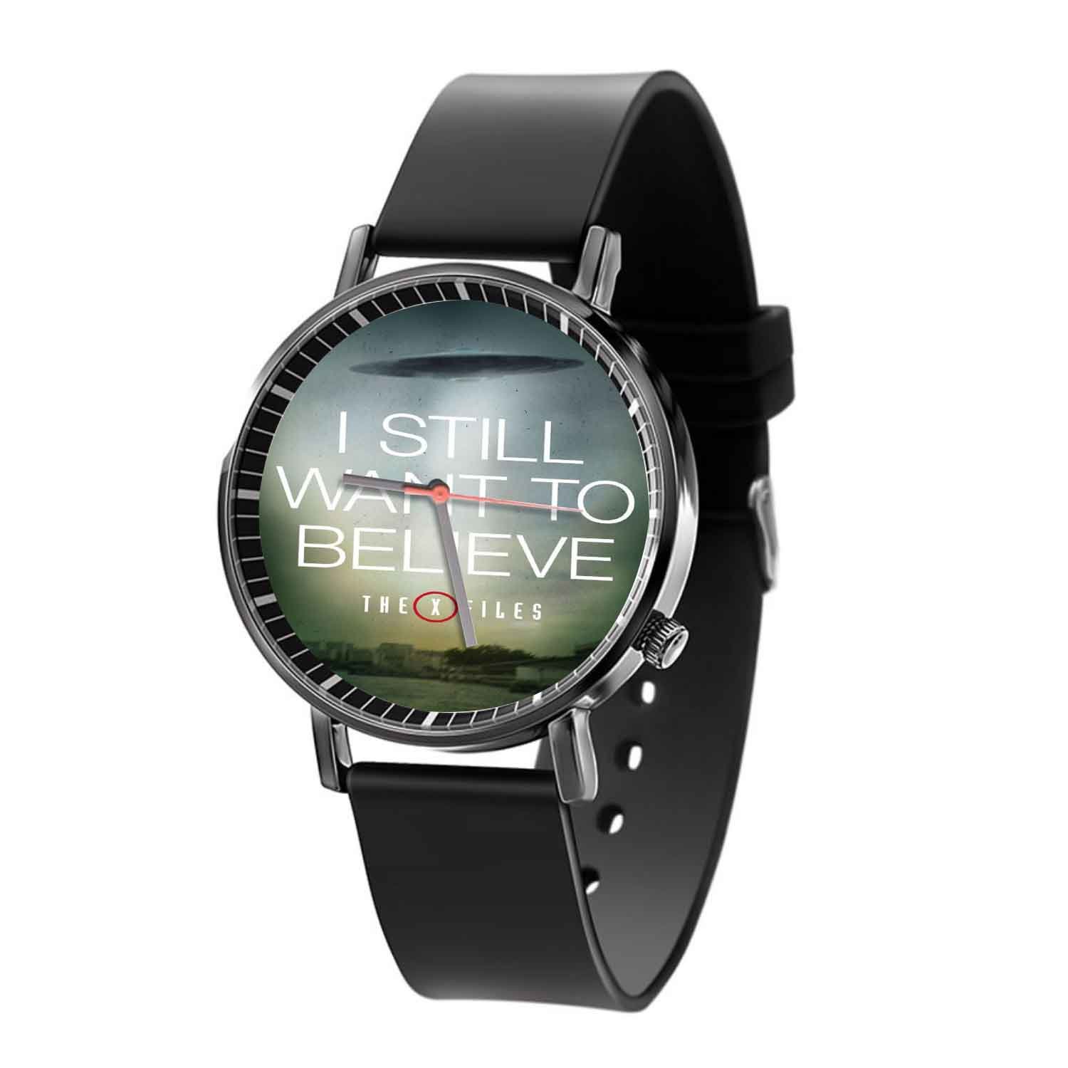 Zavstyle The X Files I Still Want to Believe Quartz Watch With Gift Box