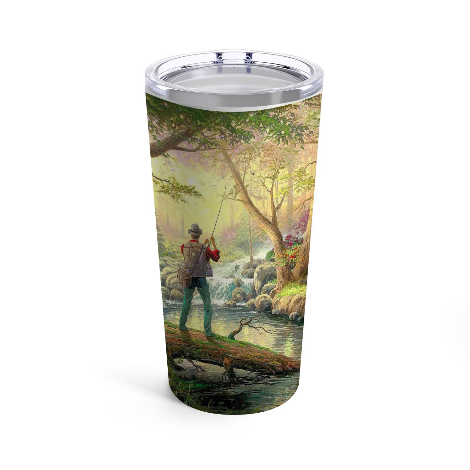 Zavstyle Thomas Kinkade It doesnt get much better Tumbler Stainless Steel 20oz