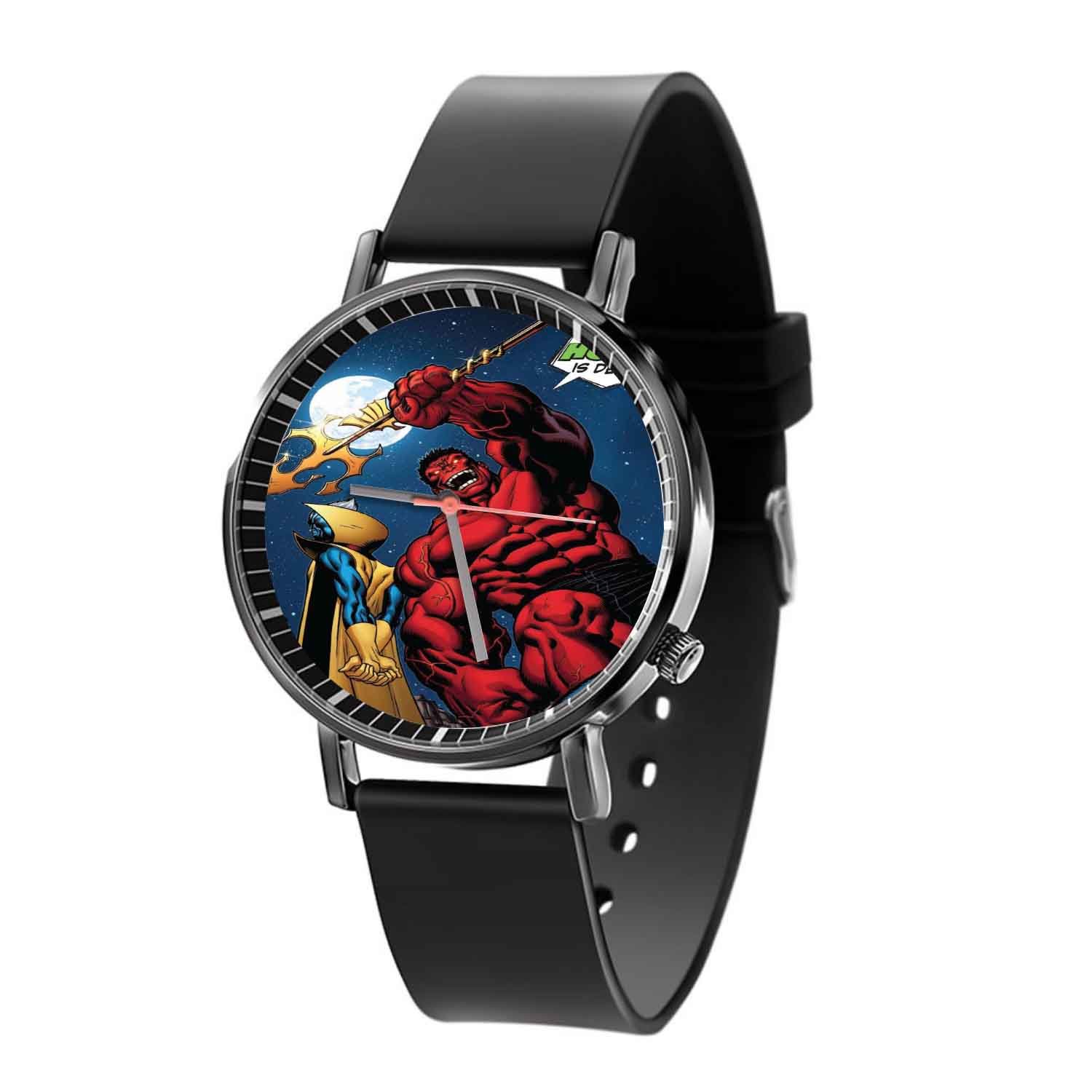 Zavstyle Thunderbolt Ross Marvel Superheroes Quartz Watch With Gift Box
