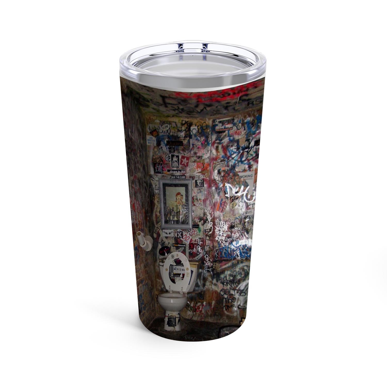 Zavstyle Toilet Graffity Tumbler Stainless Steel 20oz