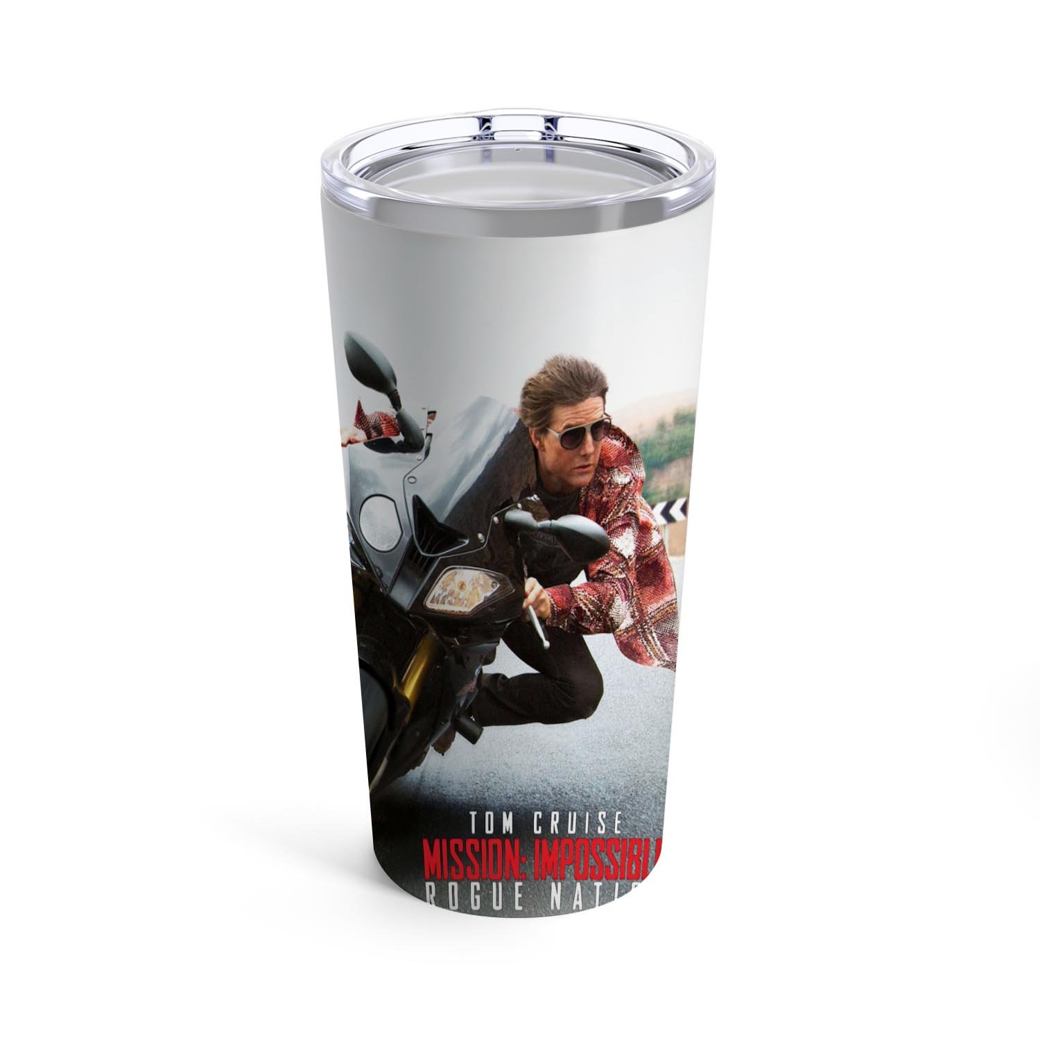 Zavstyle Tom Cruise Mission Impossible Rogue Nation Tumbler Stainless Steel 20oz
