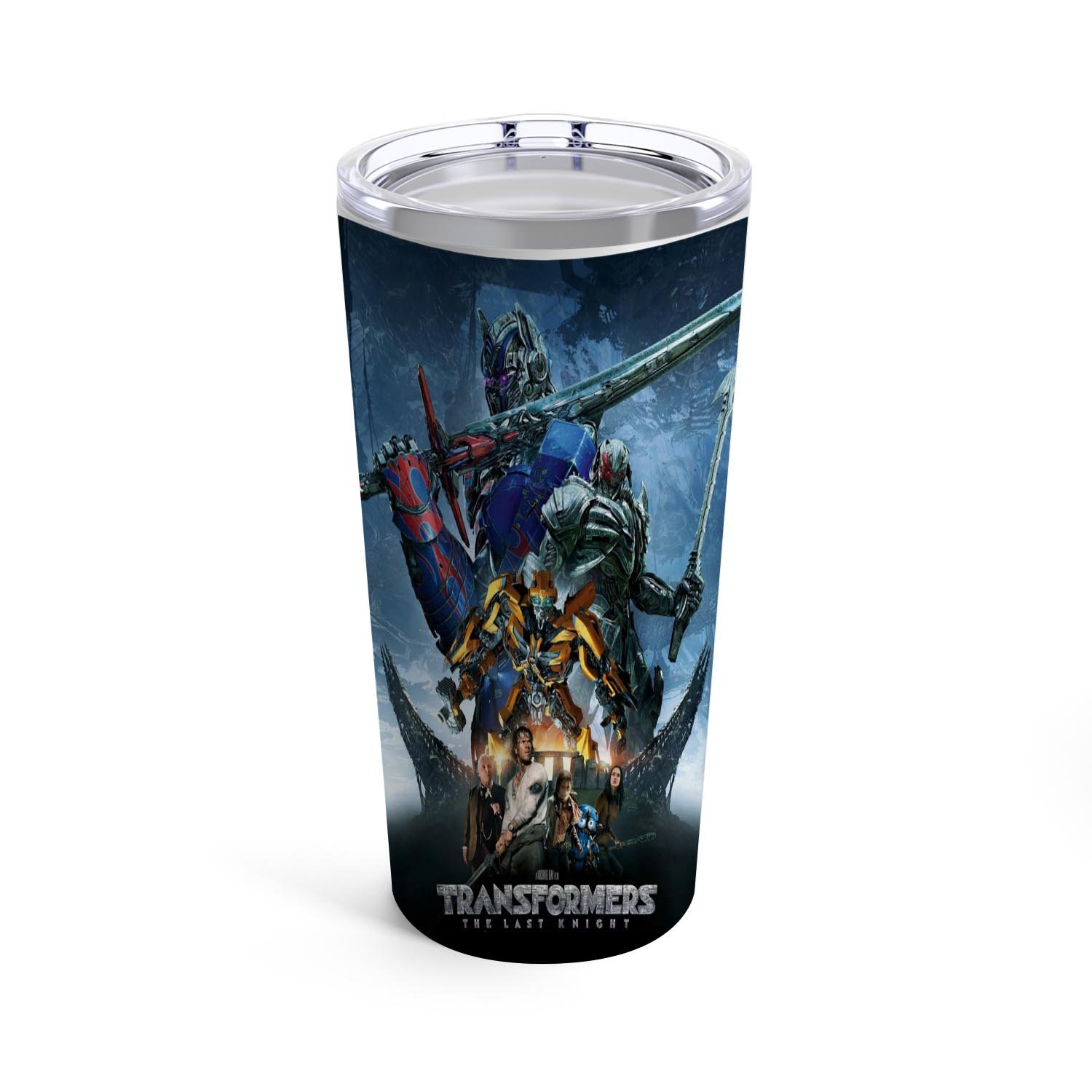 Zavstyle Transformers The Last Knight Tumbler Stainless Steel 20oz