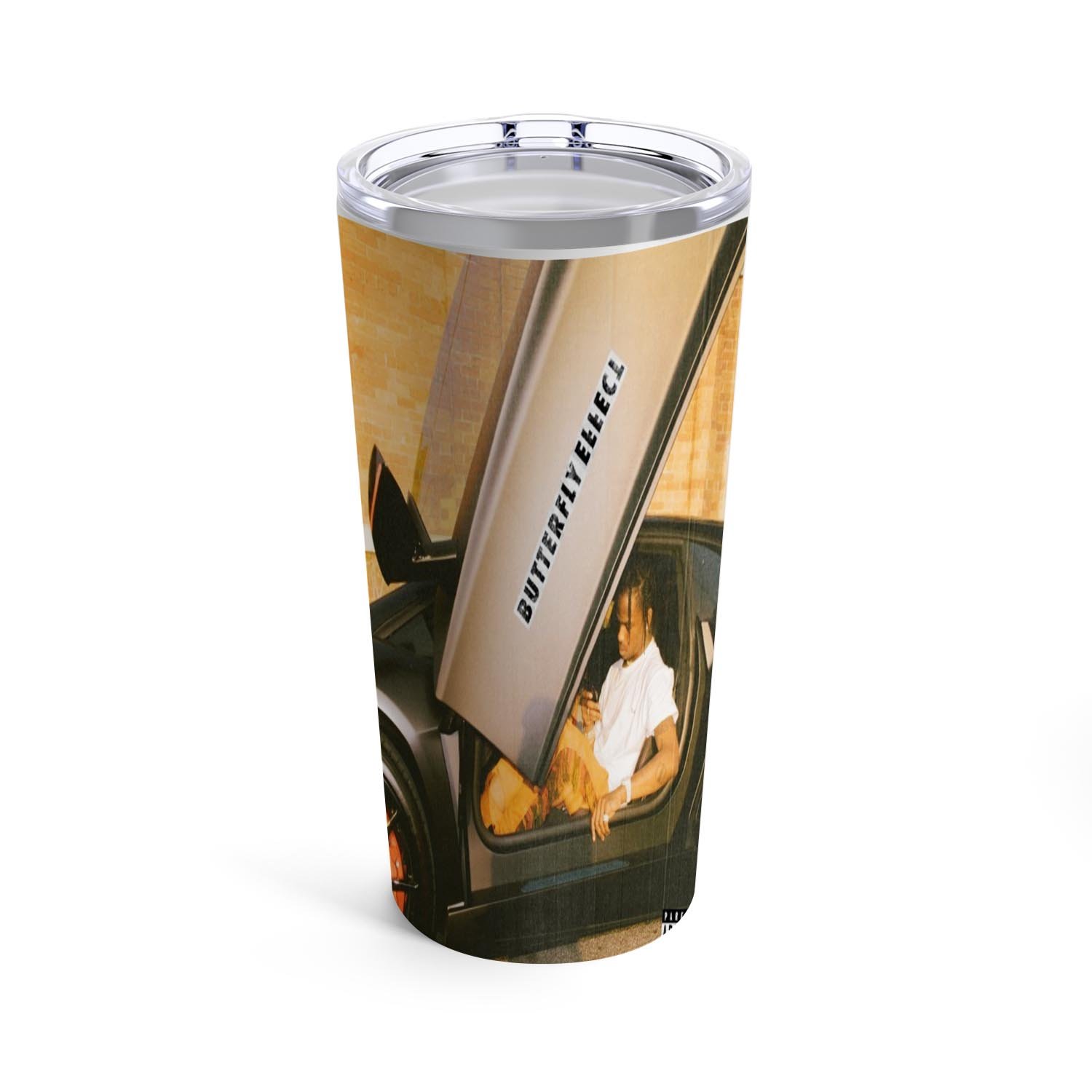 Zavstyle Travis Scott Butterfly Effect Tumbler Stainless Steel 20oz