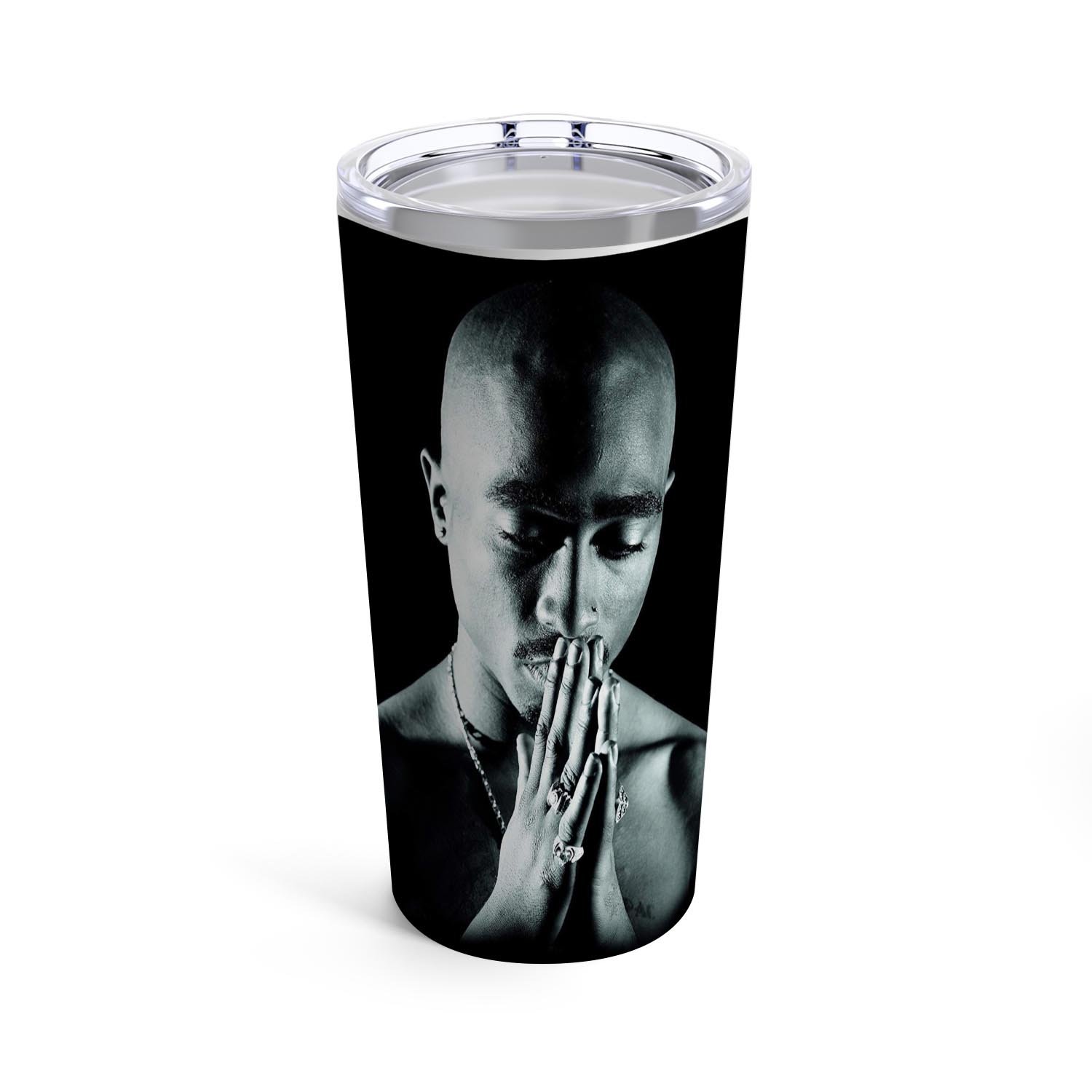 Zavstyle Tupac Praying Tumbler Stainless Steel 20oz
