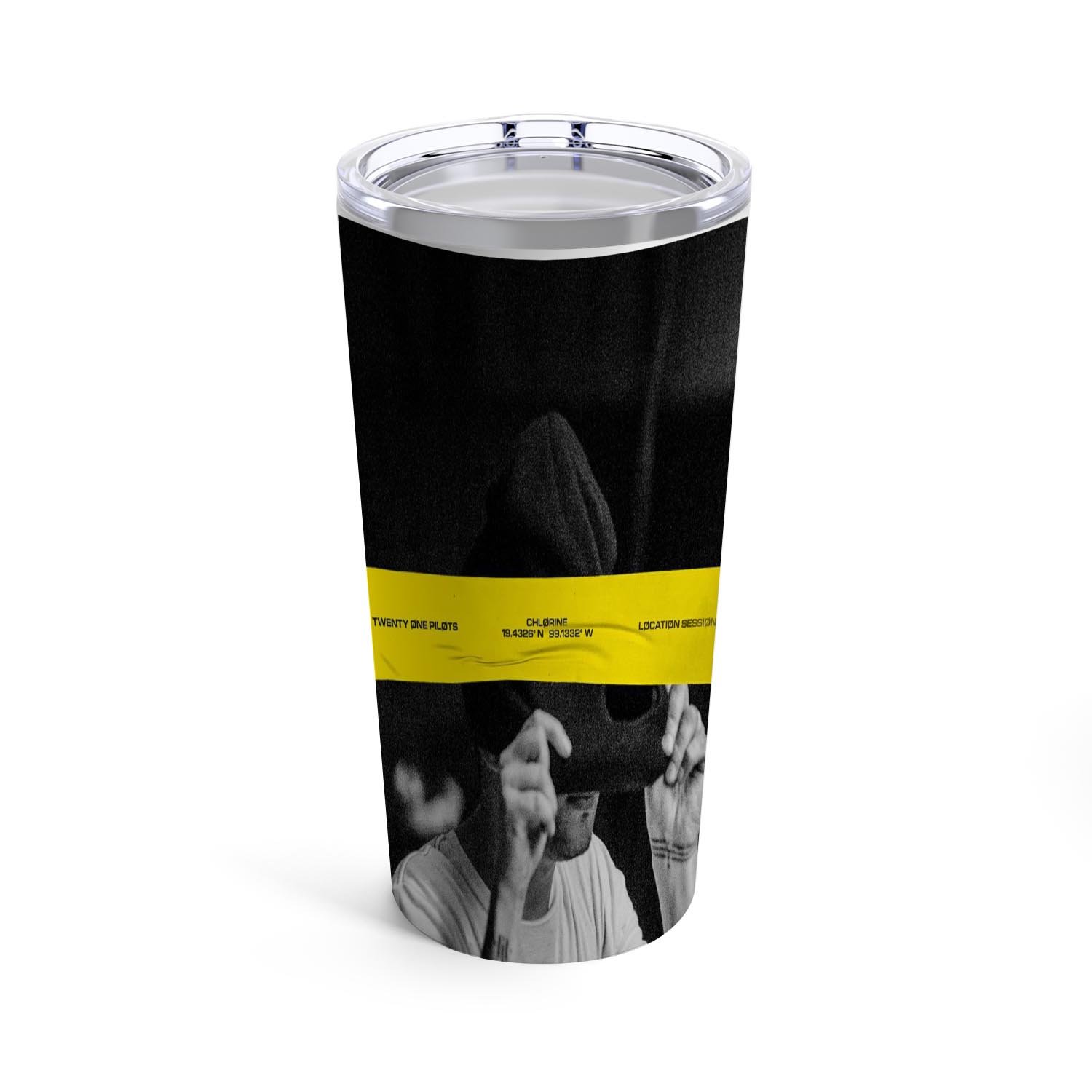 Zavstyle Twenty One Pilots chlorine Tumbler Stainless Steel 20oz