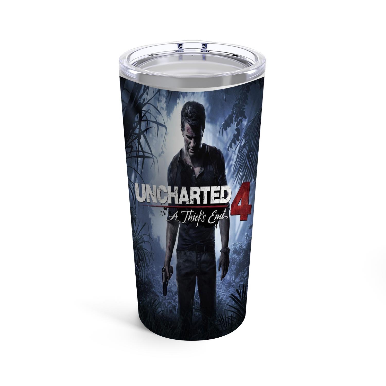 Zavstyle Uncharted 4 A Thiefs End Tumbler Stainless Steel 20oz