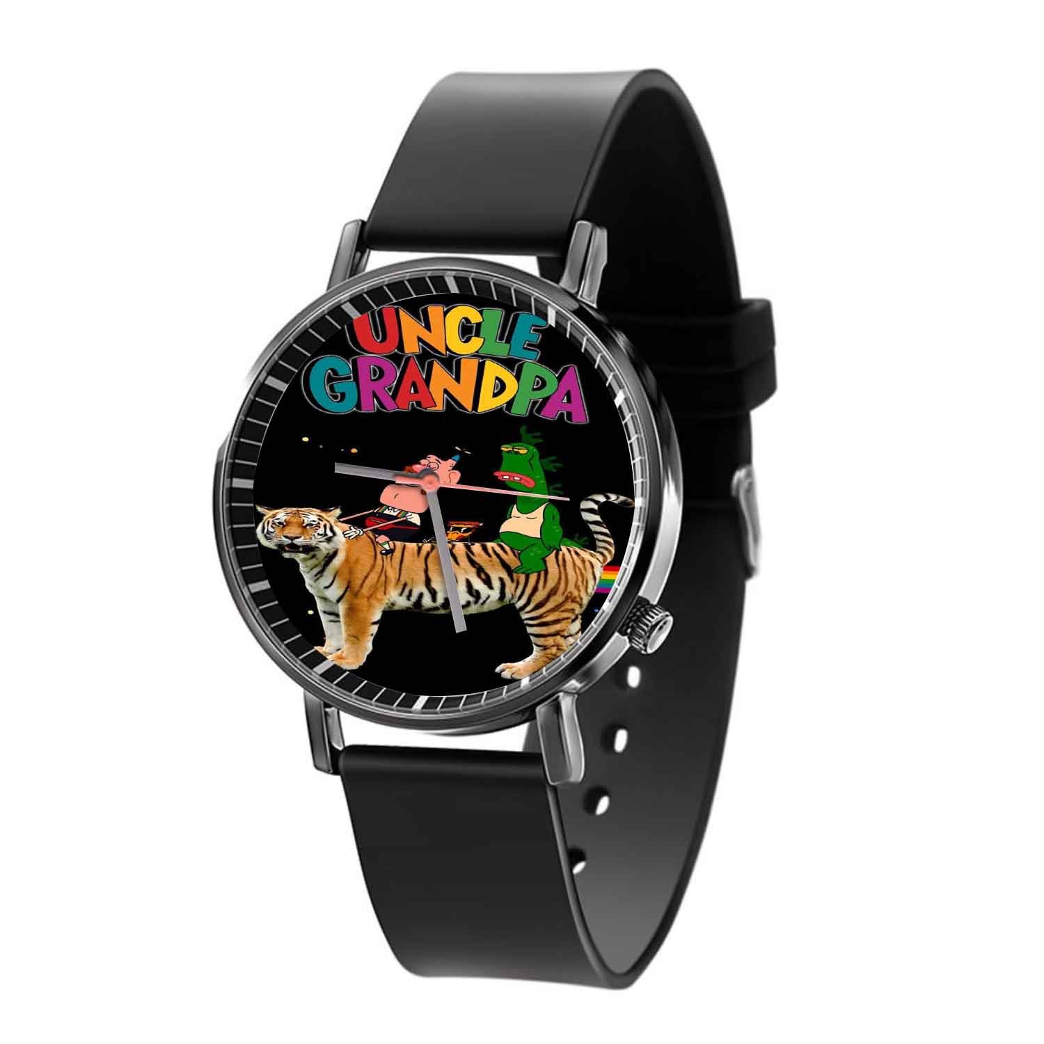 Zavstyle Uncle Grandpa Art Quartz Watch With Gift Box