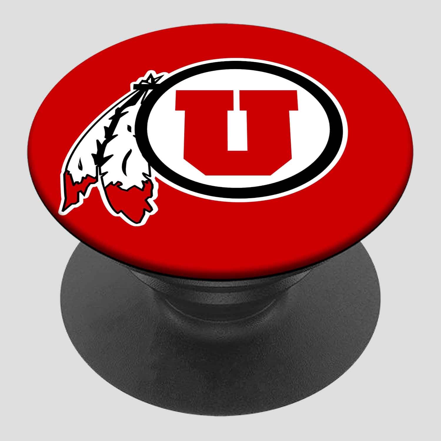 Zavstyle Utah Utes Pop able Phone Stands Phone Grip