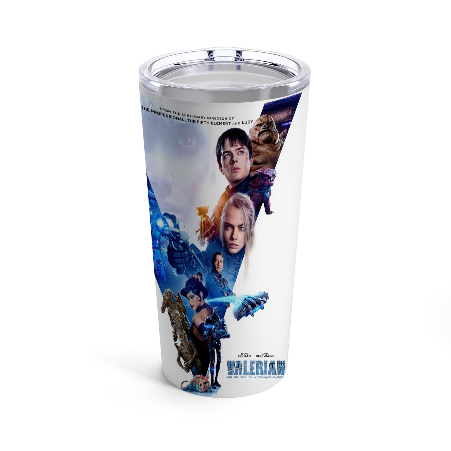 Zavstyle Valerian and the City of a Thousand Planets Tumbler Stainless Steel 20oz