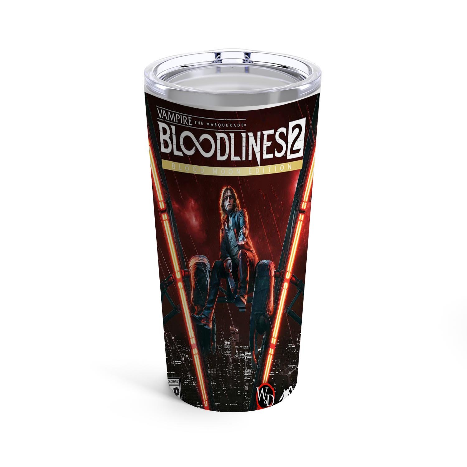Zavstyle Vampire The Masquerade Bloodlines 2 Tumbler Stainless Steel 20oz