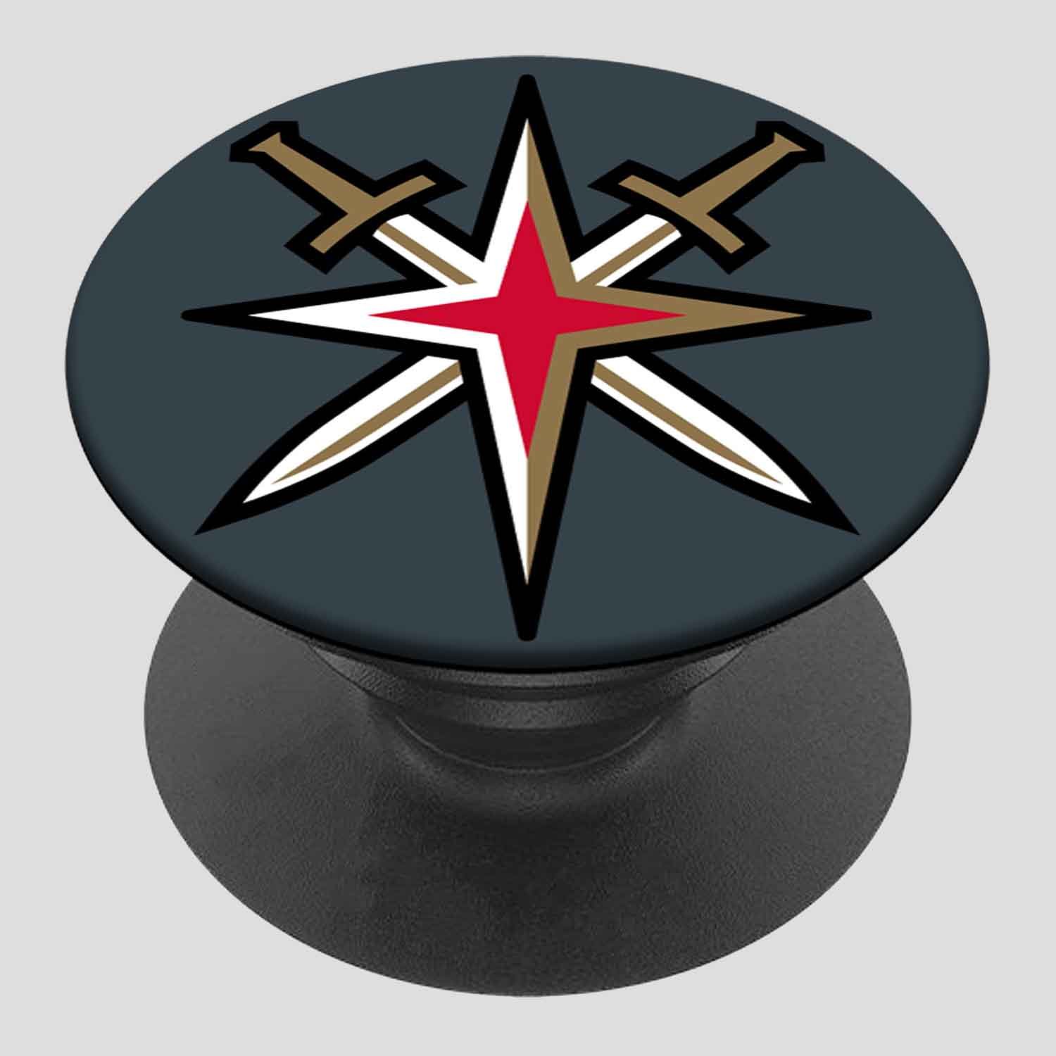 Zavstyle Vegas Golden Knights NHL Art Pop able Phone Stands Phone Grip